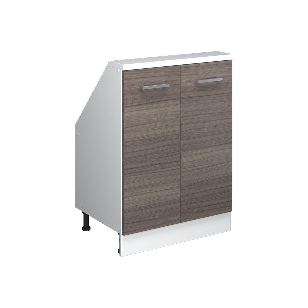 Vicco Unterschrank R-Line, Edelgrau/Weiß, 60 cm günstig online kaufen