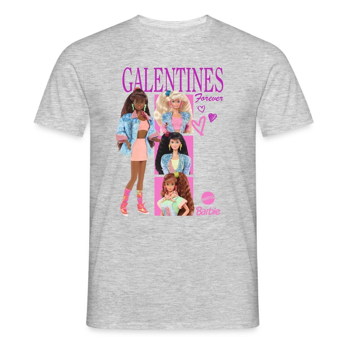Spreadshirt T-Shirt Barbie Galentines Forever Design Männer T-Shirt (1-tlg)
