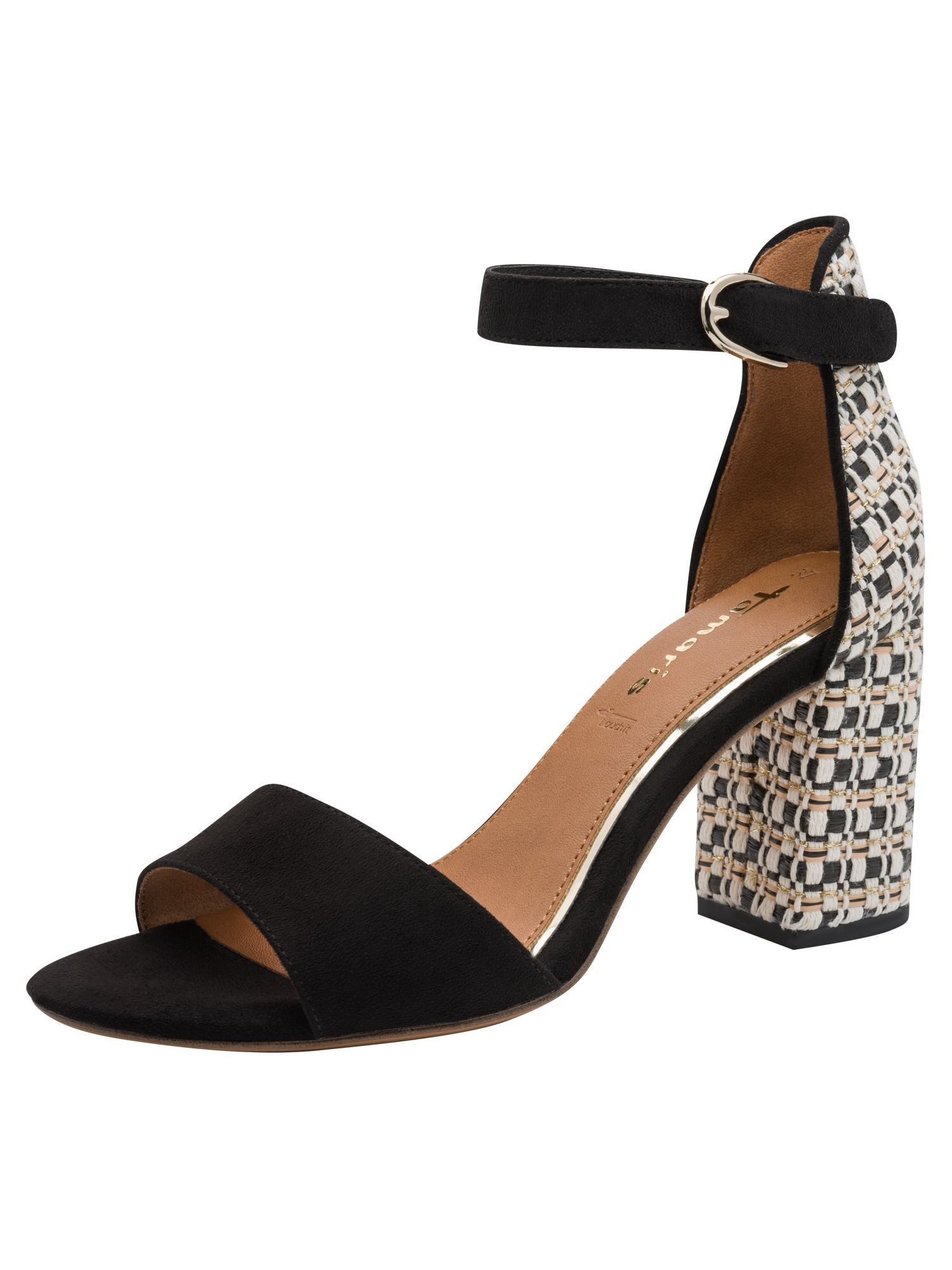 Tamaris TOUCH-IT mit Schließe Blockabsatz 1-28356-42 Sandalette TOUCH-IT