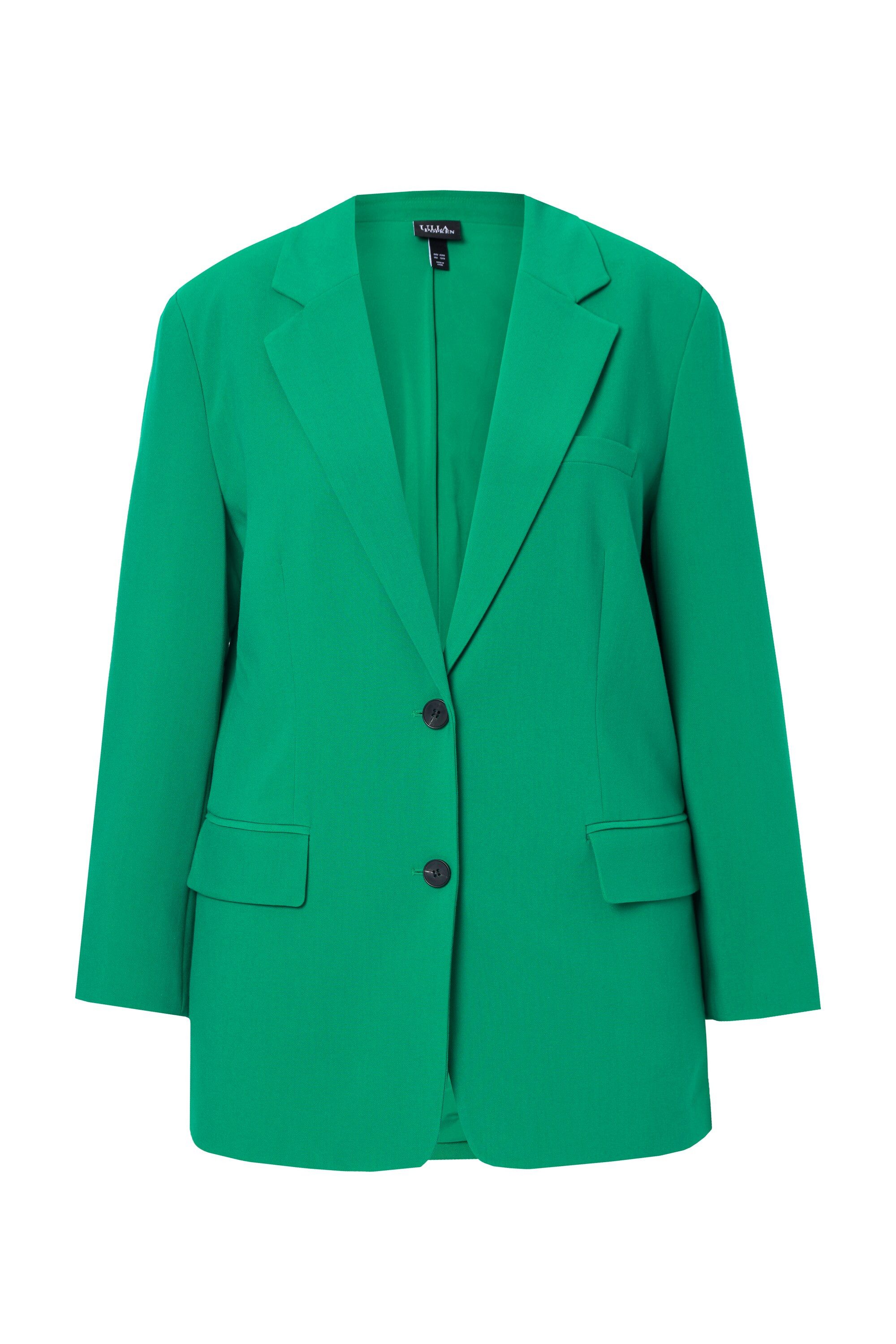 Ulla Popken Blusenblazer Blazer oversized Reverskragen günstig online kaufen