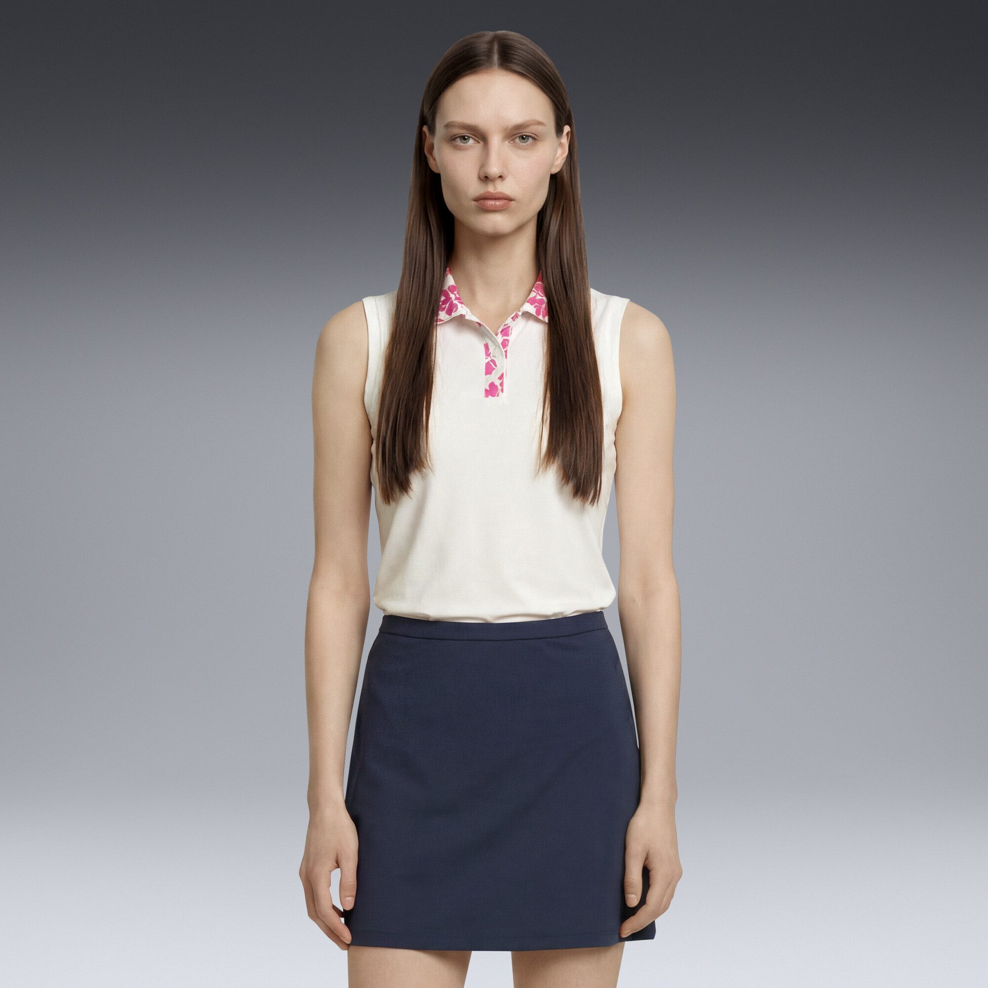 PUMA Poloshirt Modalon Ärmelloses Golfpolo Damen
