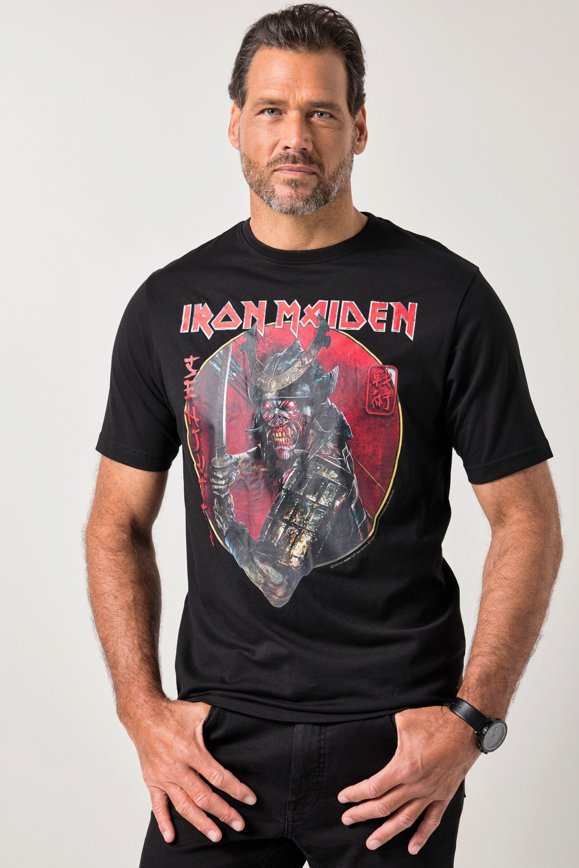 JP1880 T-Shirt JP1880 T-Shirt Bandshirt Iron Maiden Halbarm