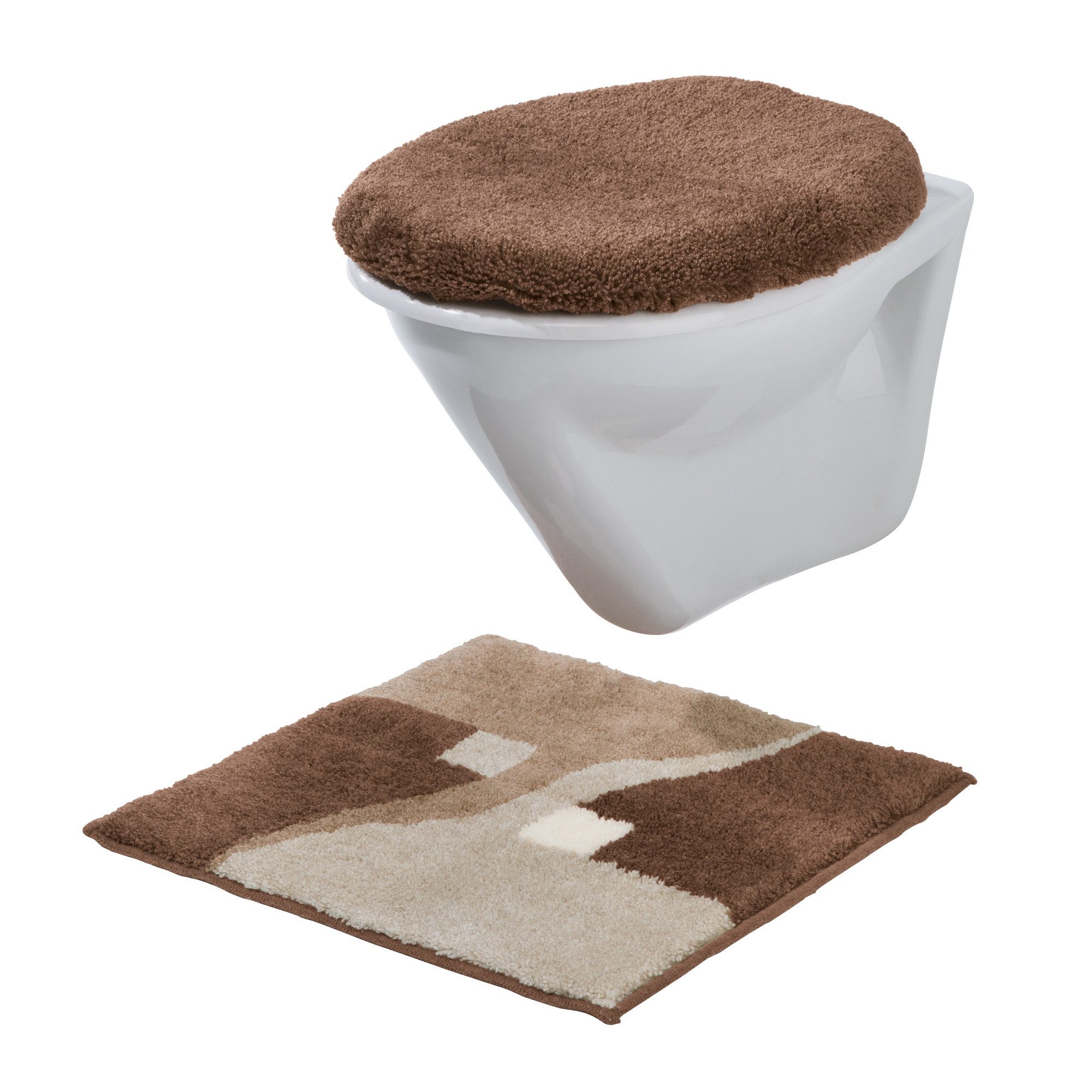 Erwin Müller Badematte WC-Vorlage "Athen", Höhe günstig online kaufen