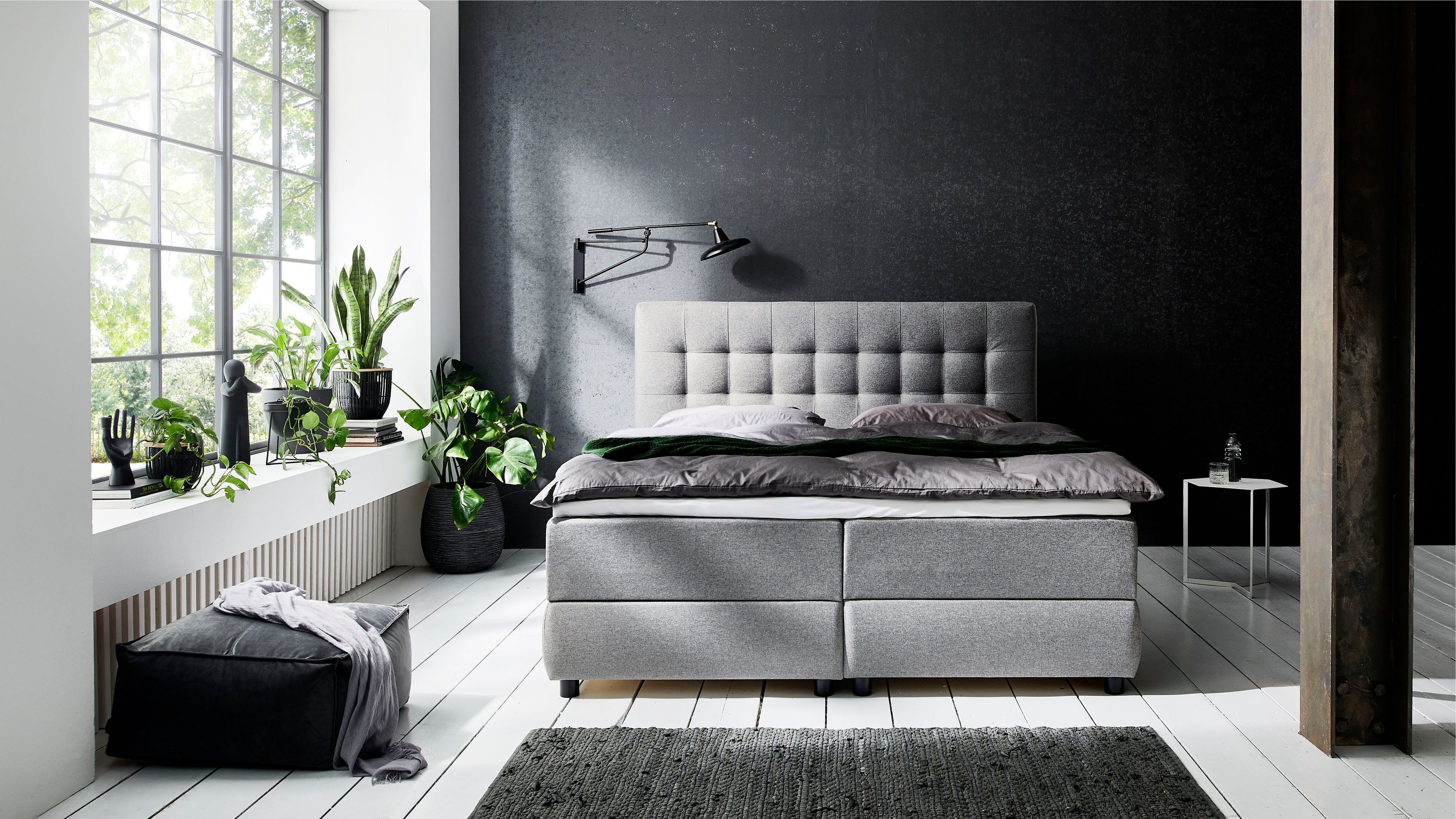 ATLANTIC home collection Boxbett LILO, inkl. Bettkasten und Topper