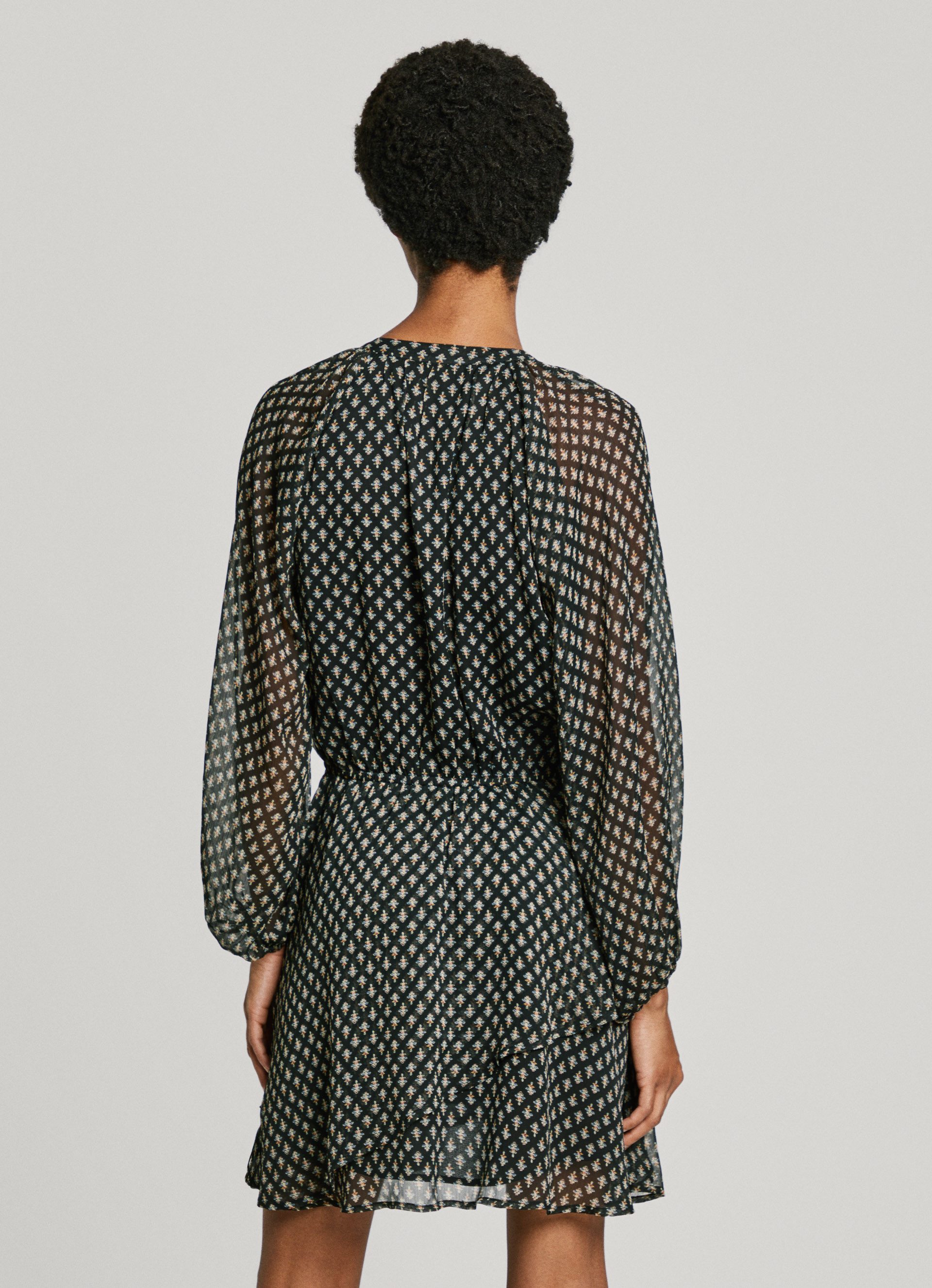 Pepe Jeans Druckkleid SALINA mit langen, günstig online kaufen