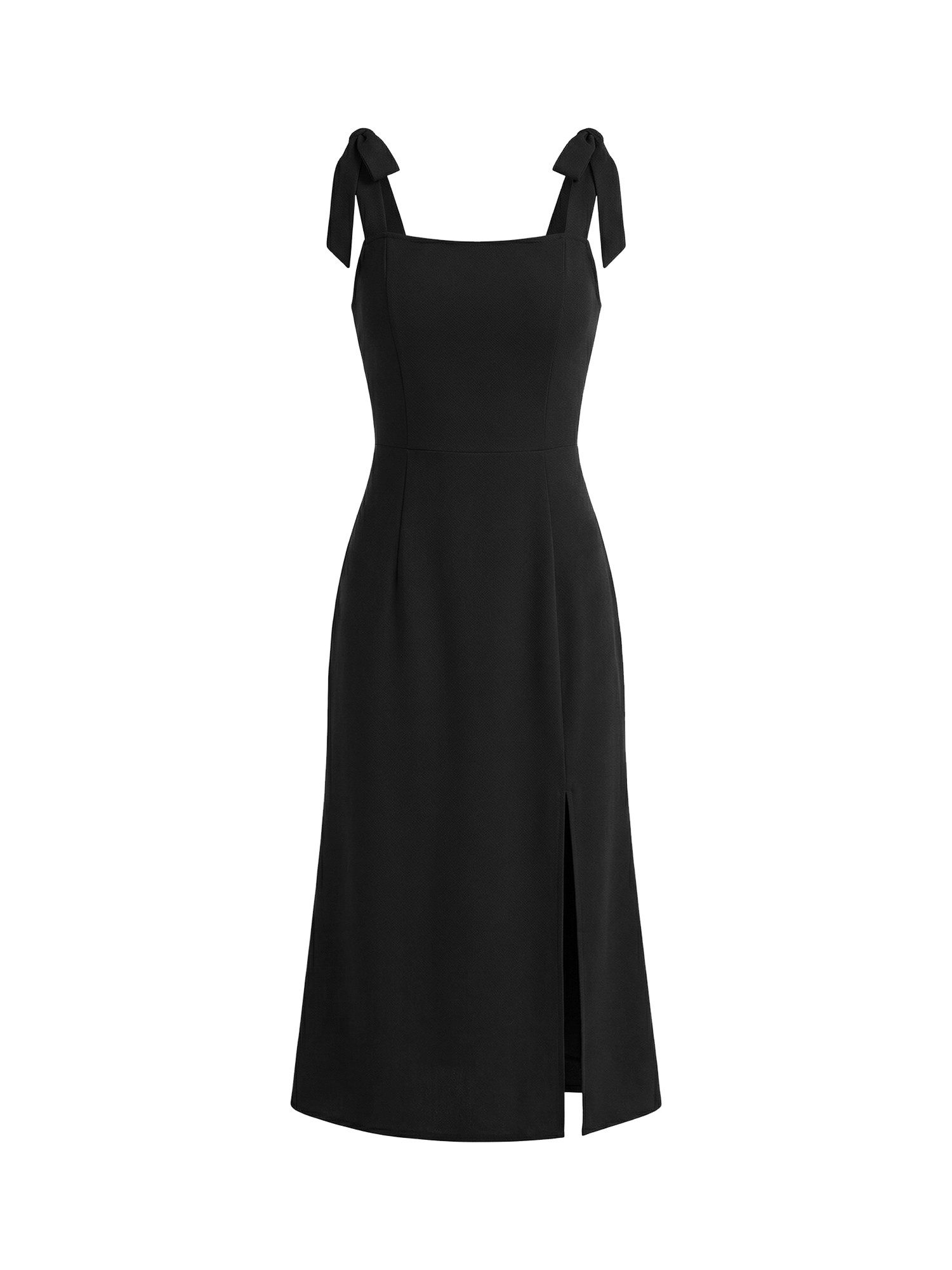 Imily Bela Midikleid Damen Elegante Kleider (Packung, 1-tlg., 1per-Pack) Einfarbig