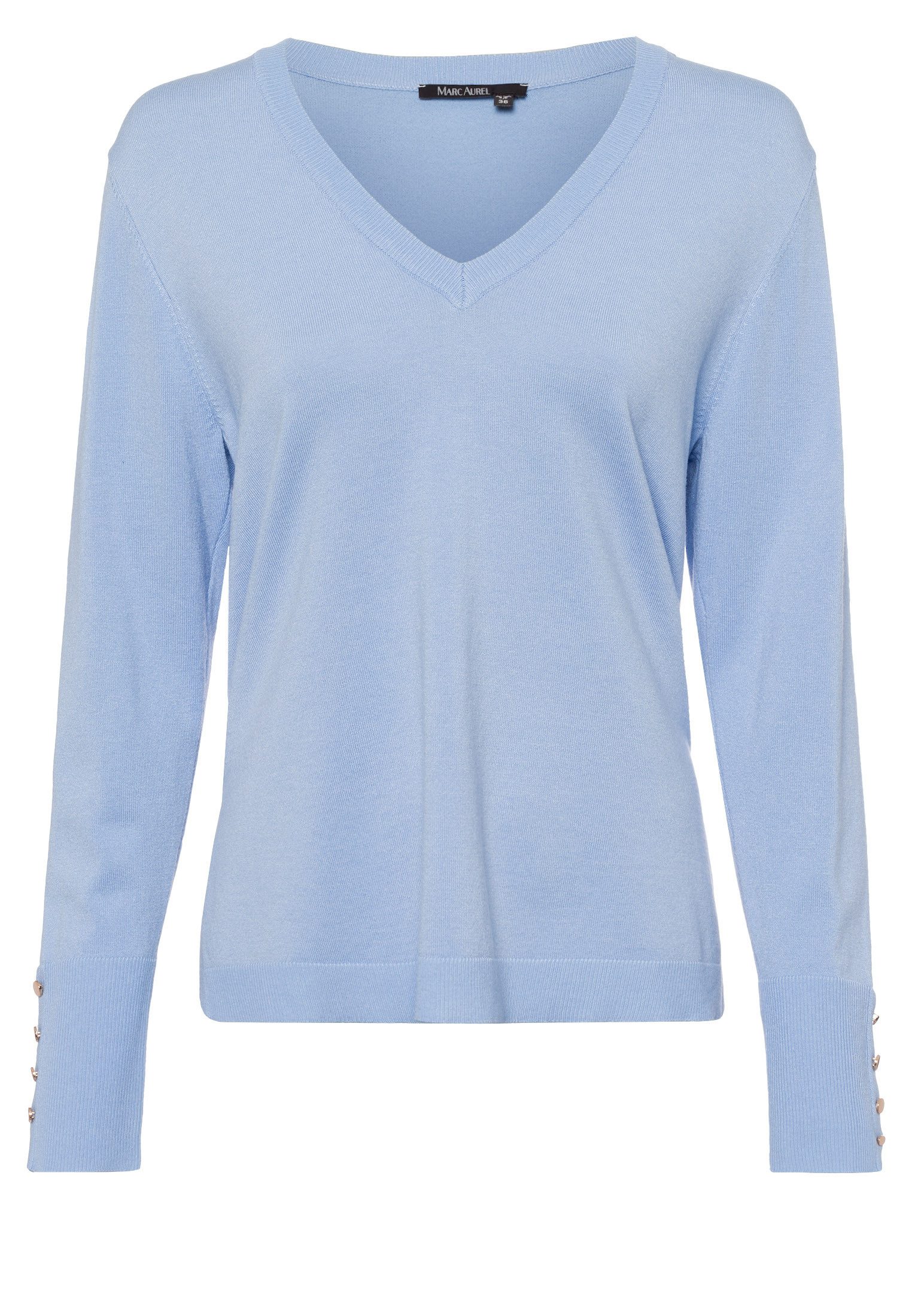 V-Ausschnitt-Pullover