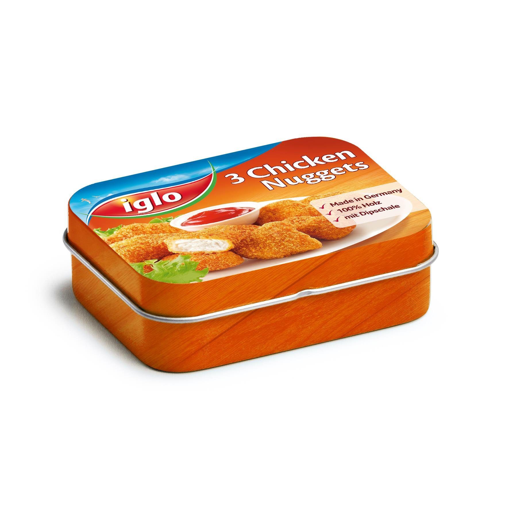 Erzi® Kaufladensortiment Erzi Chicken Nuggets von Iglo in der Dose - Kaufladenzubehör