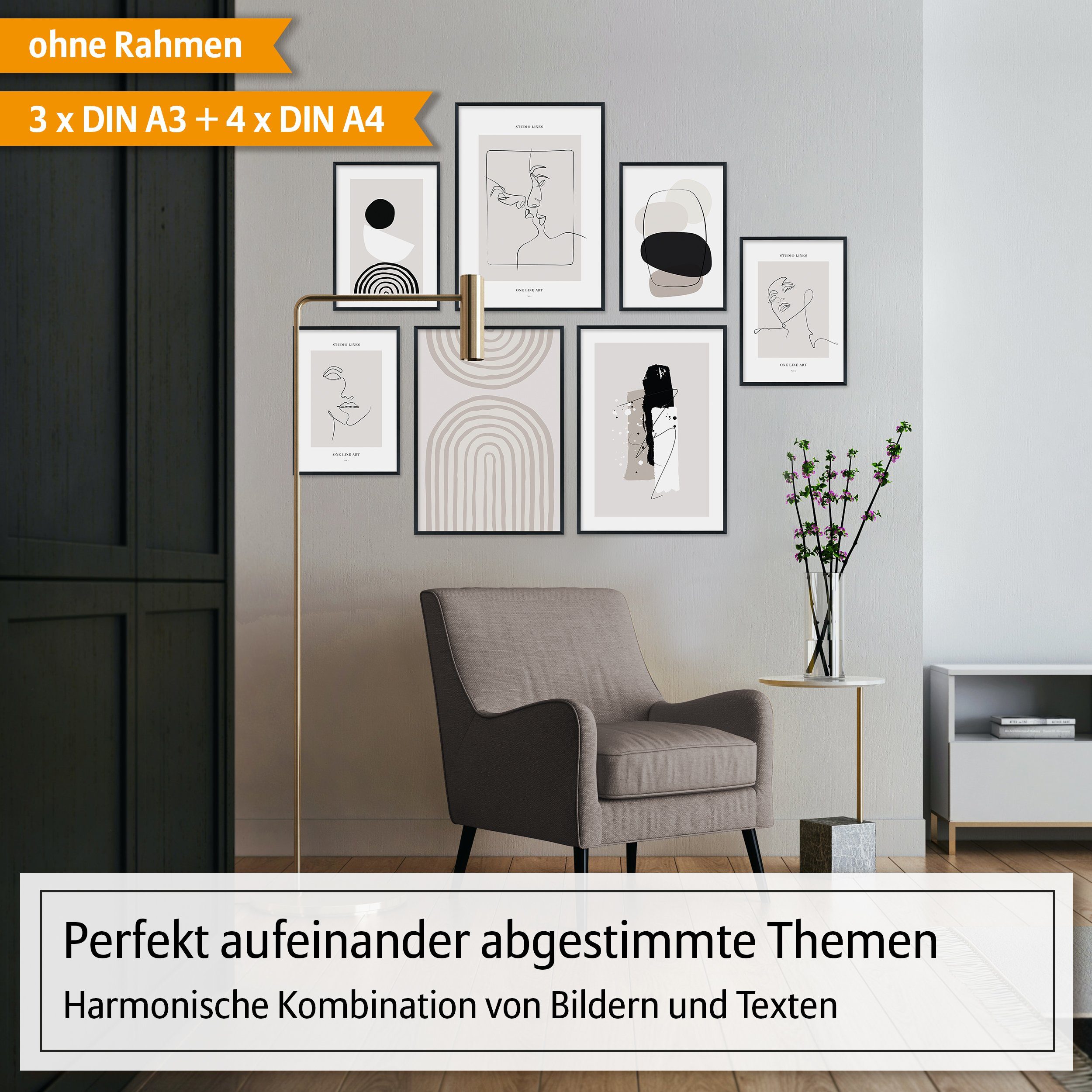 Hyggelig Home Poster Premium Poster Set günstig online kaufen