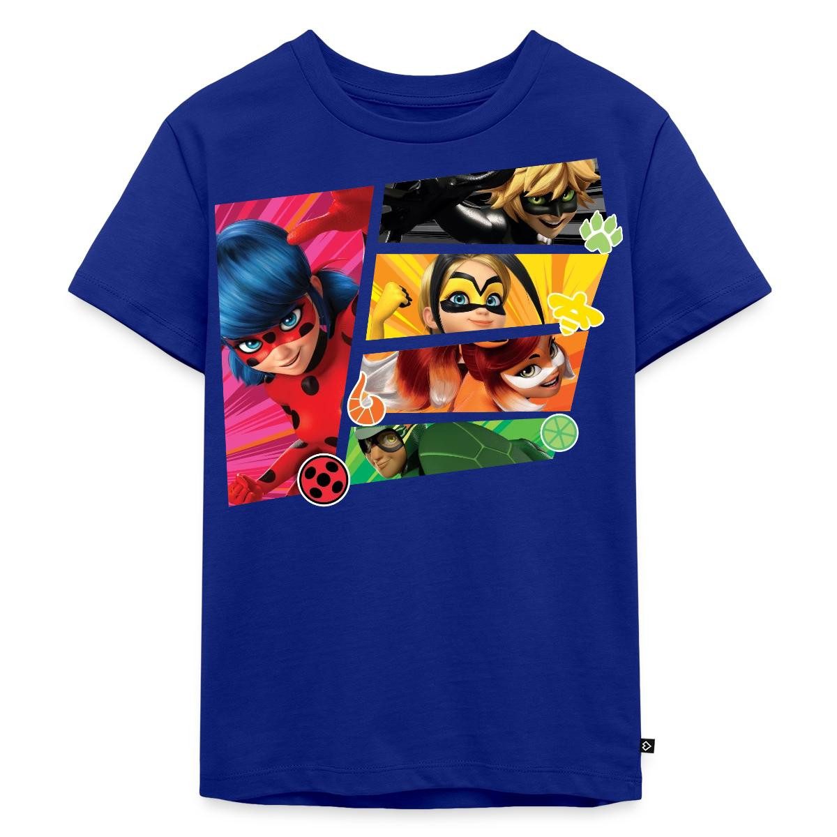 T-Shirt Miraculous Superhelden Kinder Premium T-Shirt