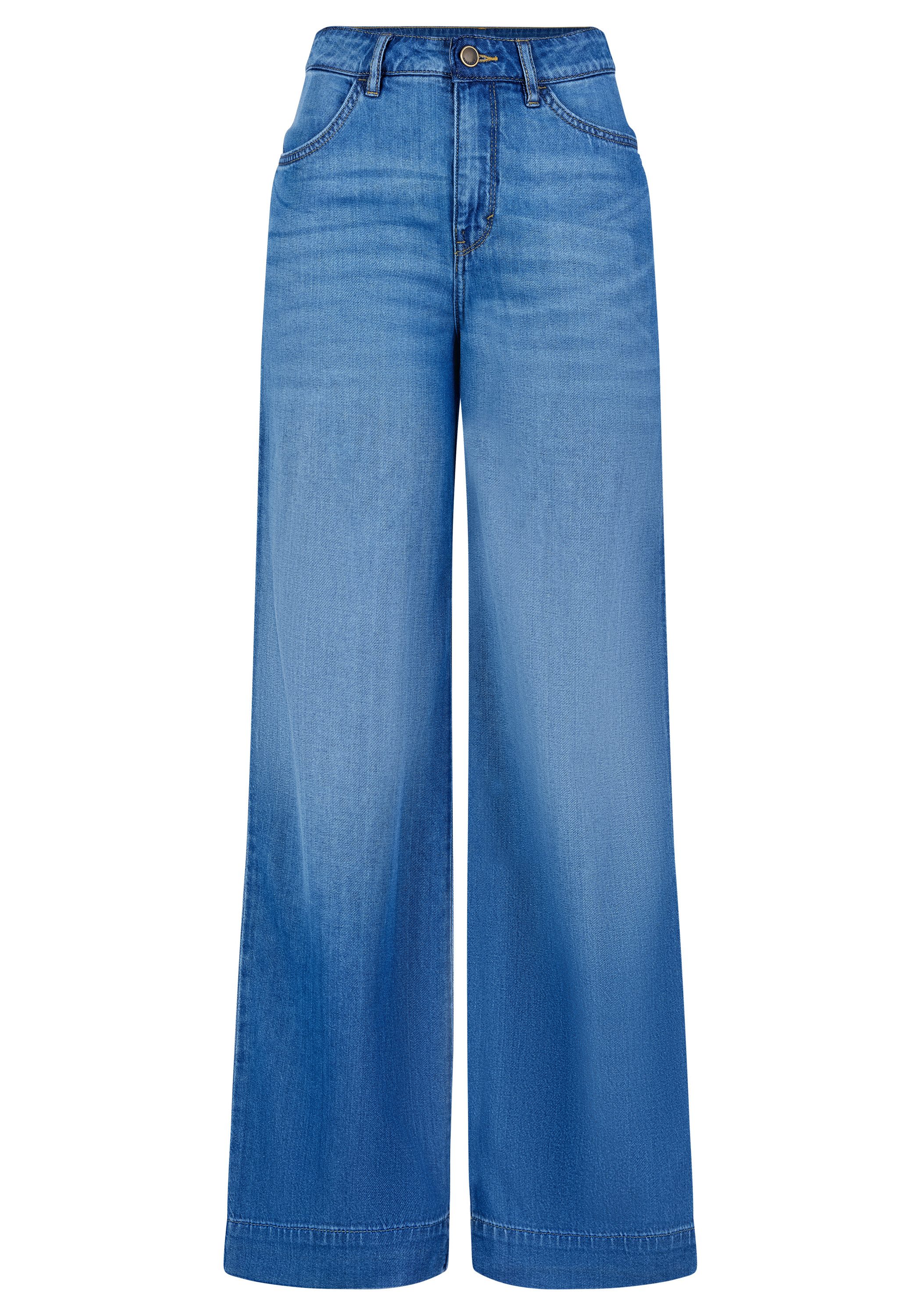 Paddock's Relax-fit-Jeans MARLENE Leichte Relaxed Fit Jeans aus Lyocell-Baumwoll Mischgewebe