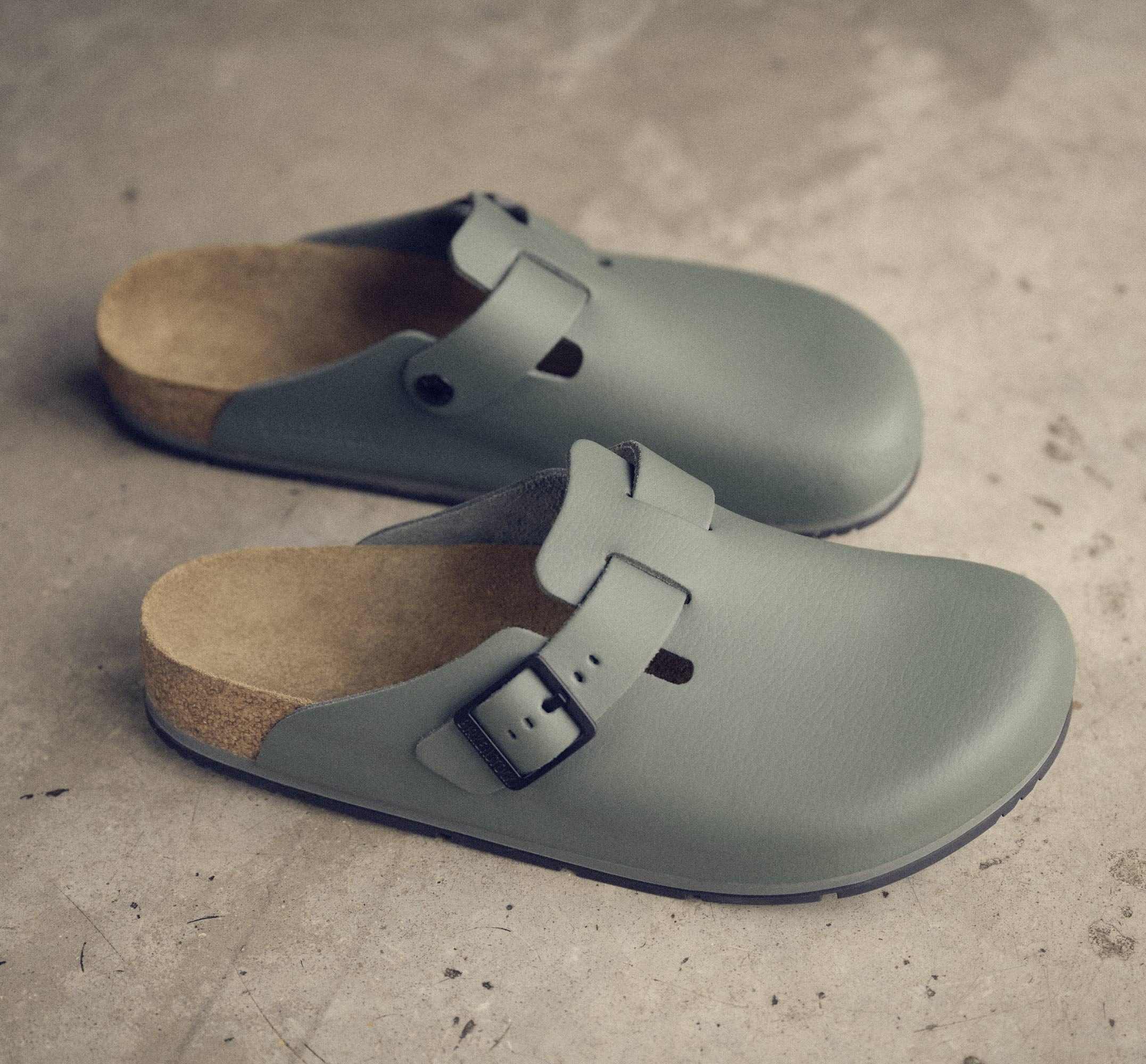 Birkenstock Damen Herren Boston Pro Hausschuhe Leder Pantoletten - Anatomischer Clog Zertifiziert EN ISO 20347:2043, Berufsschuhe für Medizin & Gastronomie – Bild 3 von 5