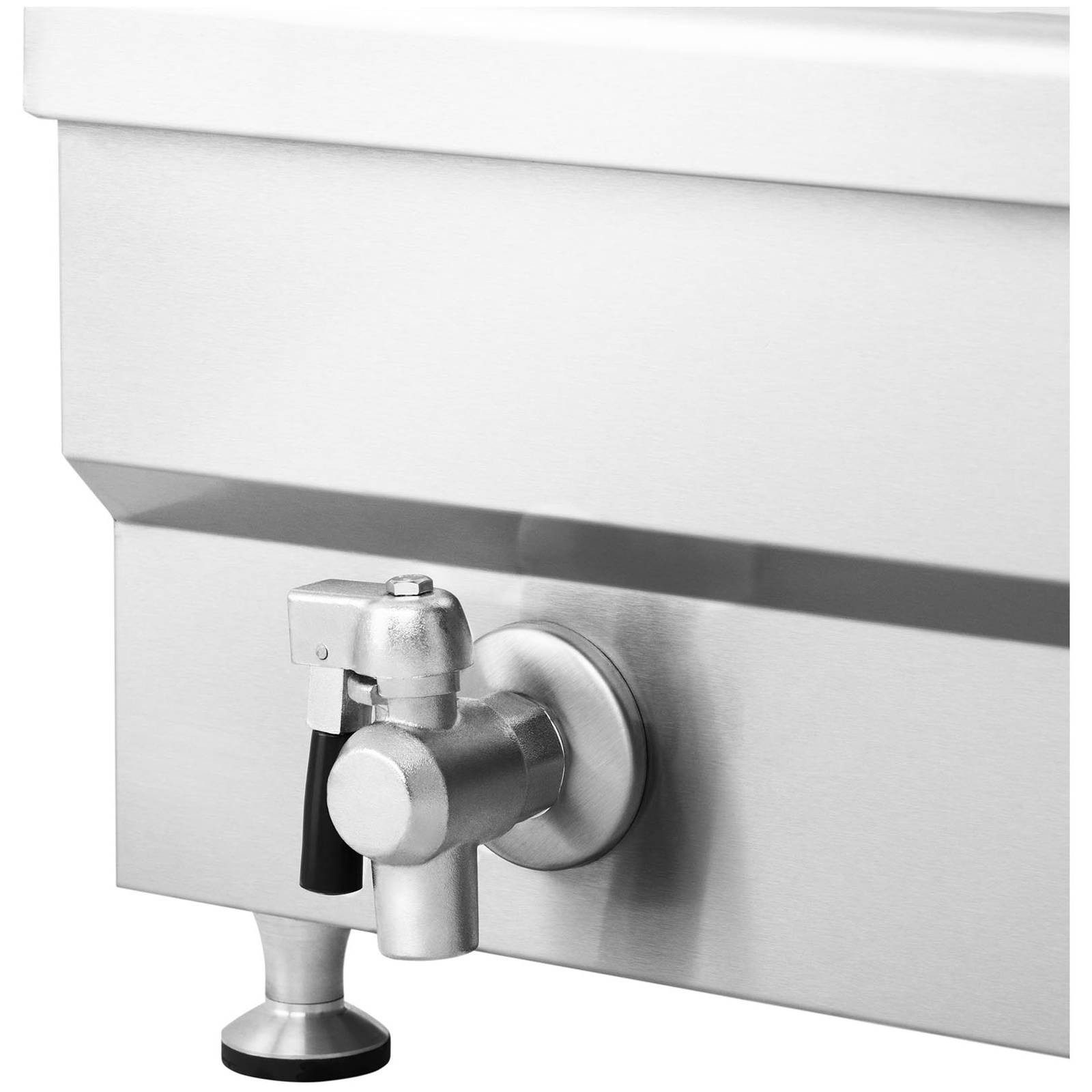 Royal Catering Fritteuse RCBG 30-2-B STH, 9000 W, Fettbackgerät 36 L Backgerät Friteuse Gastro Elektro 400 V 2 Körbe – Bild 5 von 5