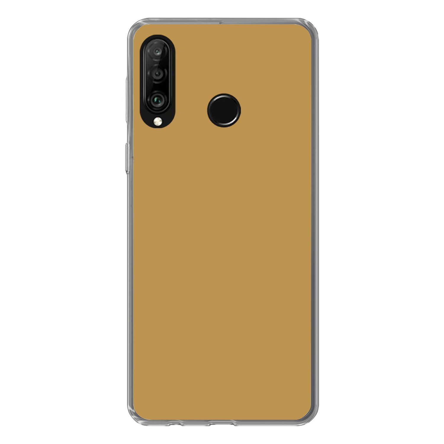 Handyhülle für Huawei P30 Lite Ockergelb - Farbe - Herbst - Gelb - Fest - Farben