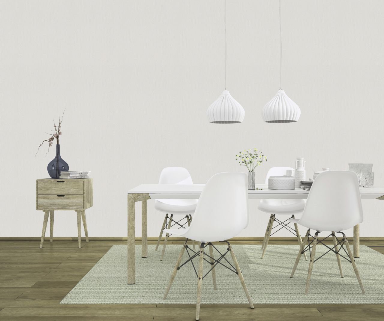 Rasch Vliestapete Rasch Vliestapete 415353 home Style uni beige