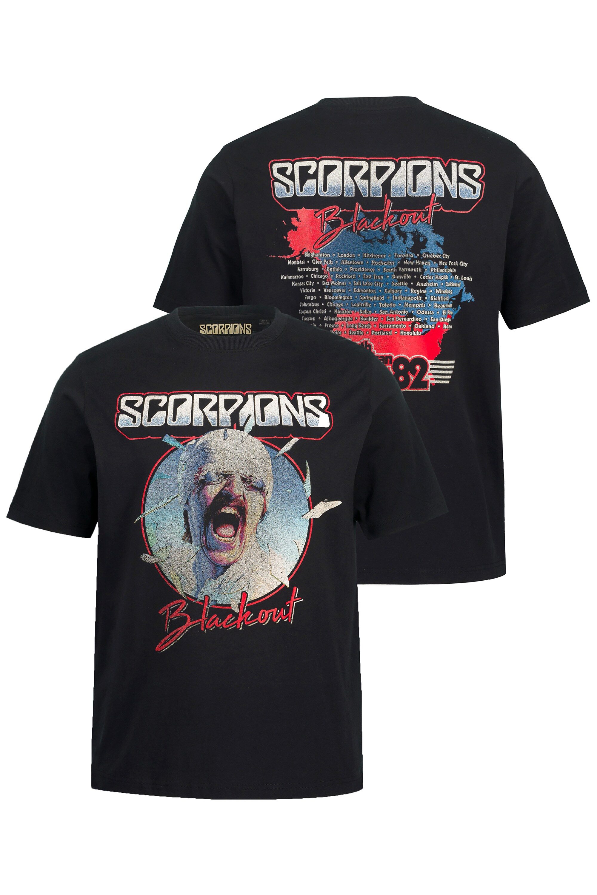 T-Shirt T-Shirt Bandshirt Scorpions Halbarm