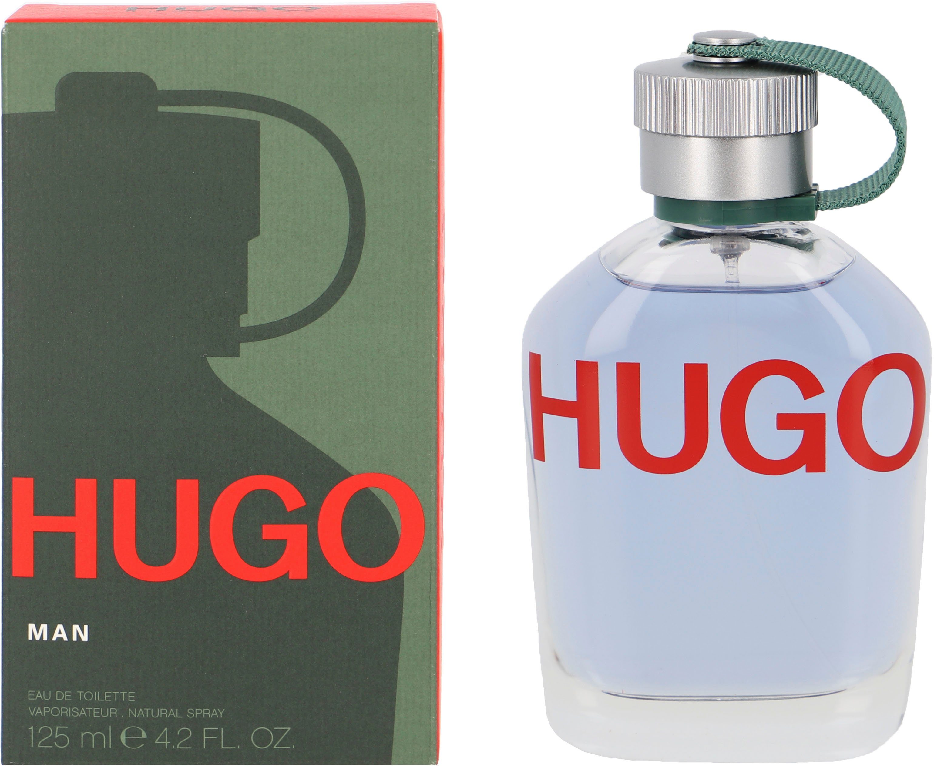 HUGO Eau de Toilette Hugo Men, mit einer aromatischen Duftnote