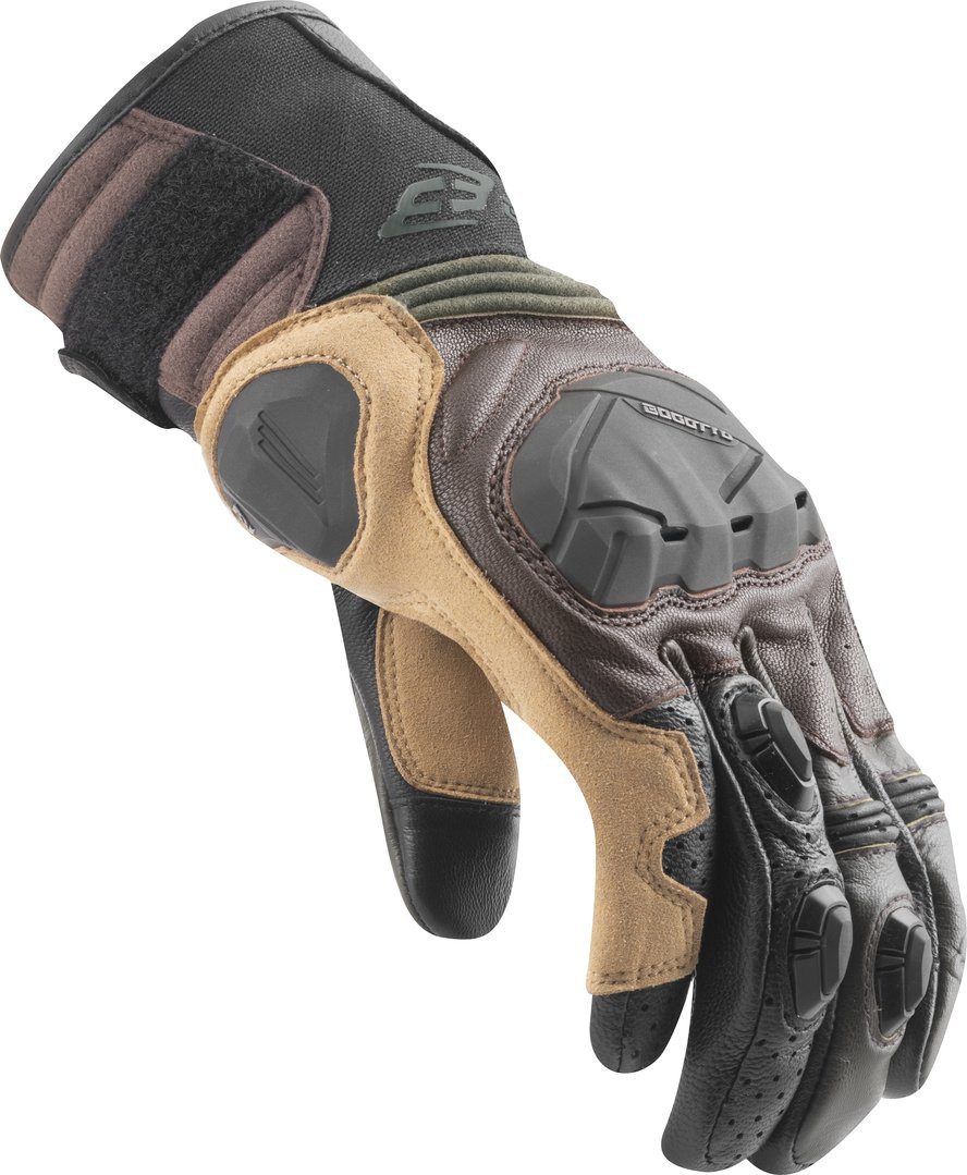 Bogotto Motorradhandschuhe Zello perforierte Motorrad Handschuhe protektoren