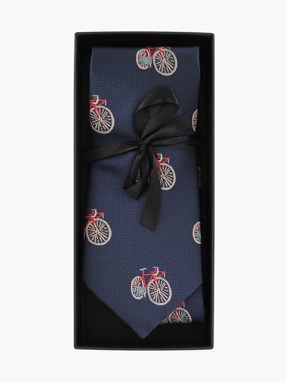 axy tie men's tie 7.5 cm wide with motif perfect gift patterned silk tie, with gift box