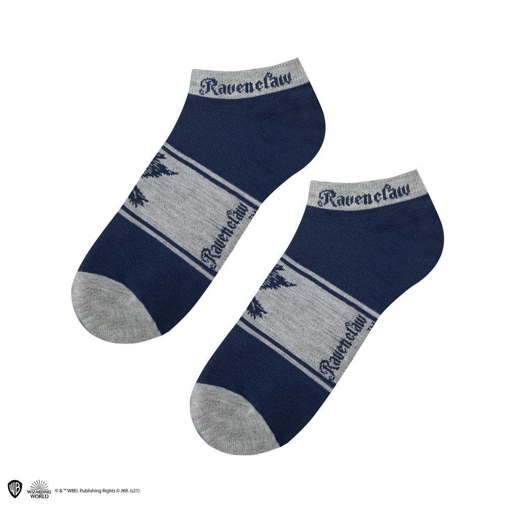 Cinereplicas Socken Ravenclaw Knöchelsocken 3er-Pack Zauberhaft weiche Knöchelsocken für jeden waschechten Harry Potter F
