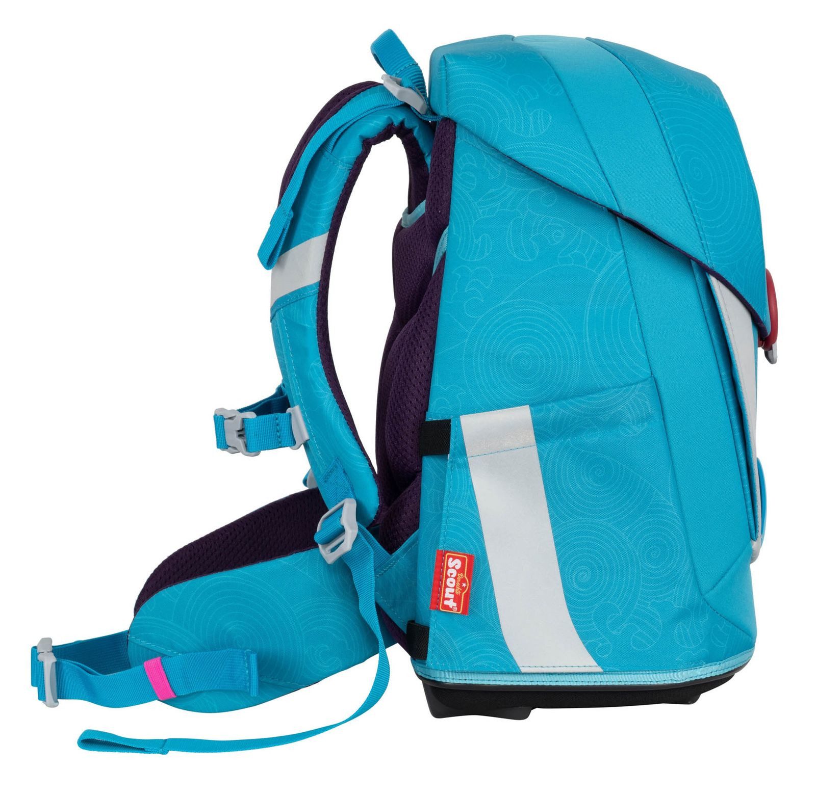 Scout Schulranzen Sunny II Set 4-teilig (Set, 4-tlg)