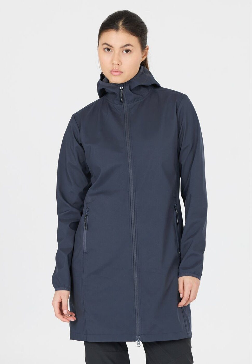WHISTLER Softshelljacke Luango W Long Softshell Jacket Navy Blazer