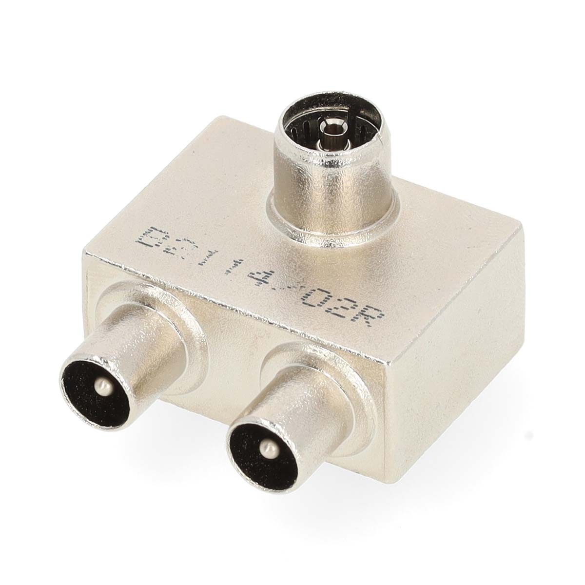 Nedis CSBWZI40907ME SAT-Kabel, Satelliten- und Antennenadapter, Satelliten- und Antennenadapter, Koax-Splitter, hohe Abschirmung, für Fernseher und Modem nutzbar
