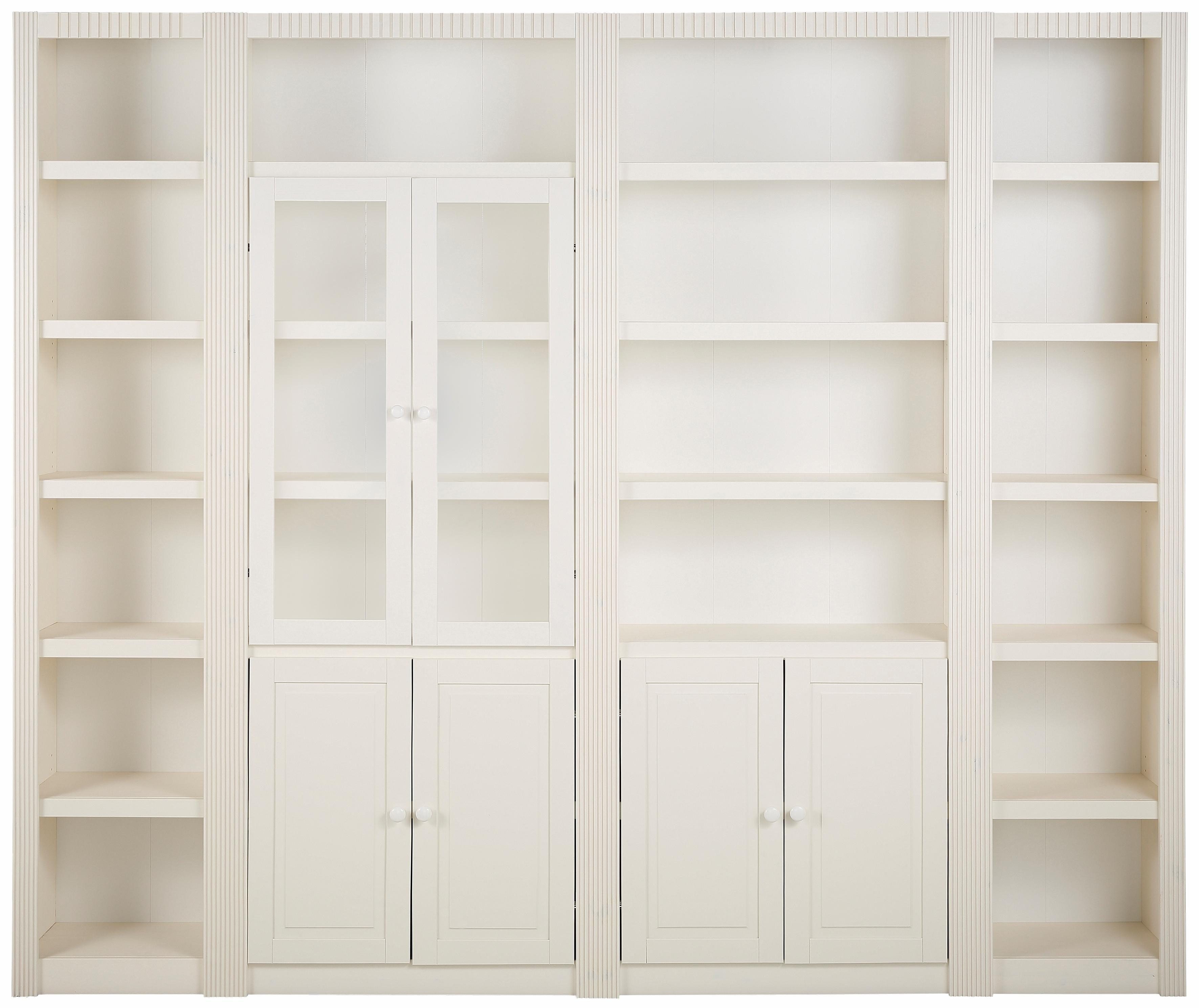 OTTO home Bücherwand Bergen, aus massivem schönen Kiefernholz, Breite 255 cm