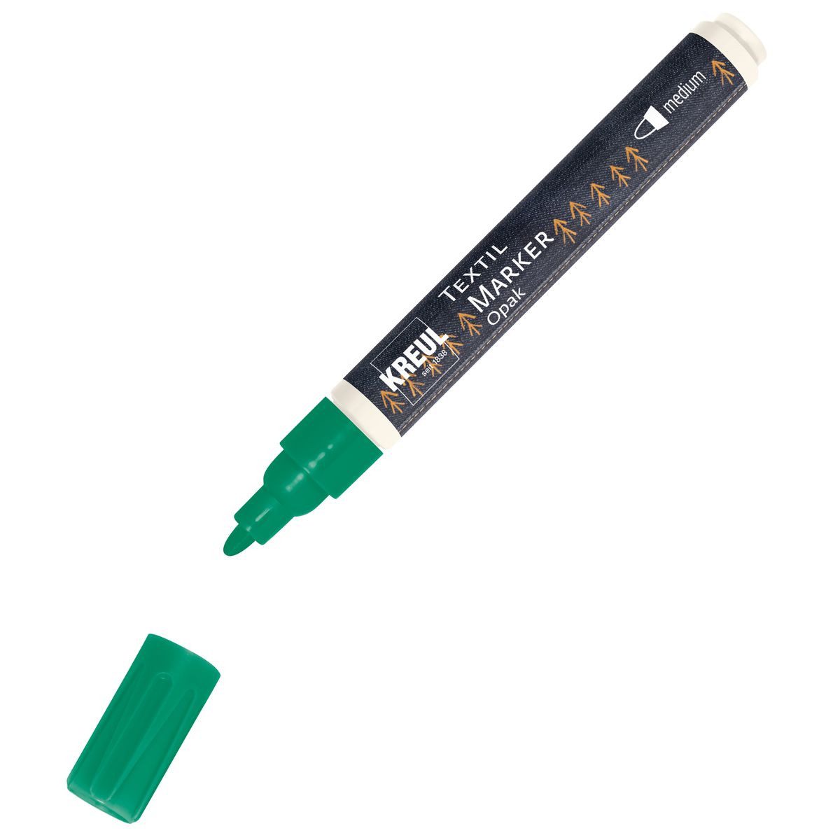 Textilmarker KREUL Textilmarker Opak medium grün