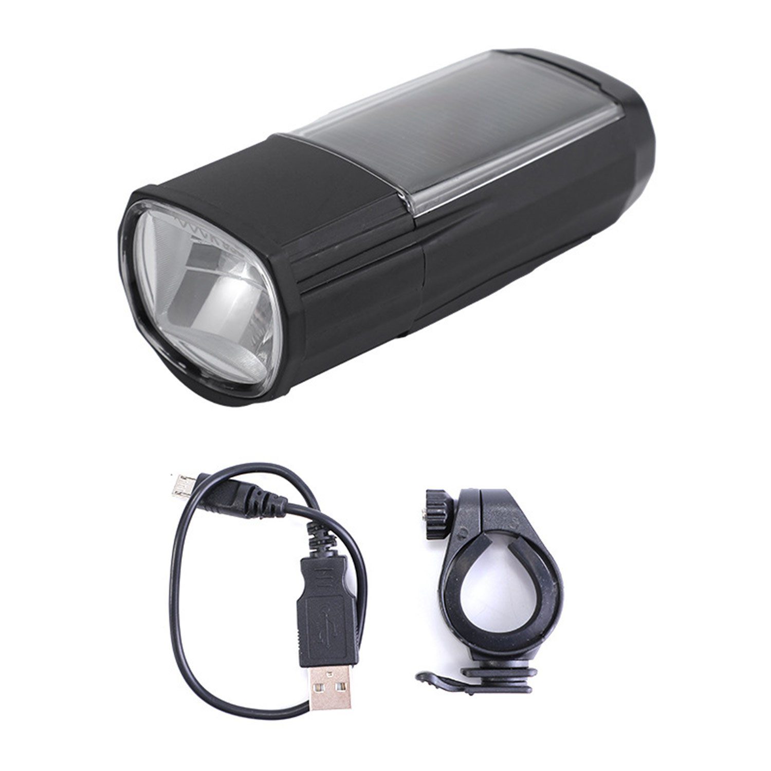 MAGICSHE Fahrradbeleuchtung LED Fahrradlampen mit Front , StVZO zugelassen  wiederaufladbar, Geeignet zum Radfahren auf Autobahnen, Bergen und in der  Nacht