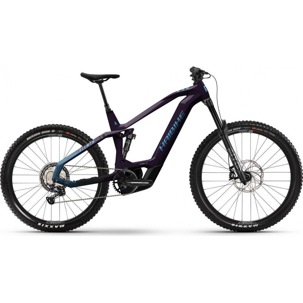 Haibike E-Bike AllMtn CF 11 Fully Fahrrad PURPLE BLUE - XL=50cm, 29/27.5