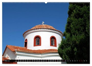 CALVENDO Wandkalender Skiathos Skopelos und Alonissos Griechenland (Premium, hochwertiger DIN A2 Wandkalender 2023, Kunstdruck in Hochglanz)