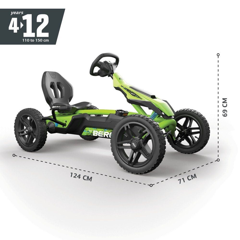 Berg Go-Kart BERG Gokart Rally 2.0 DRT grün BFR – Bild 4 von 5
