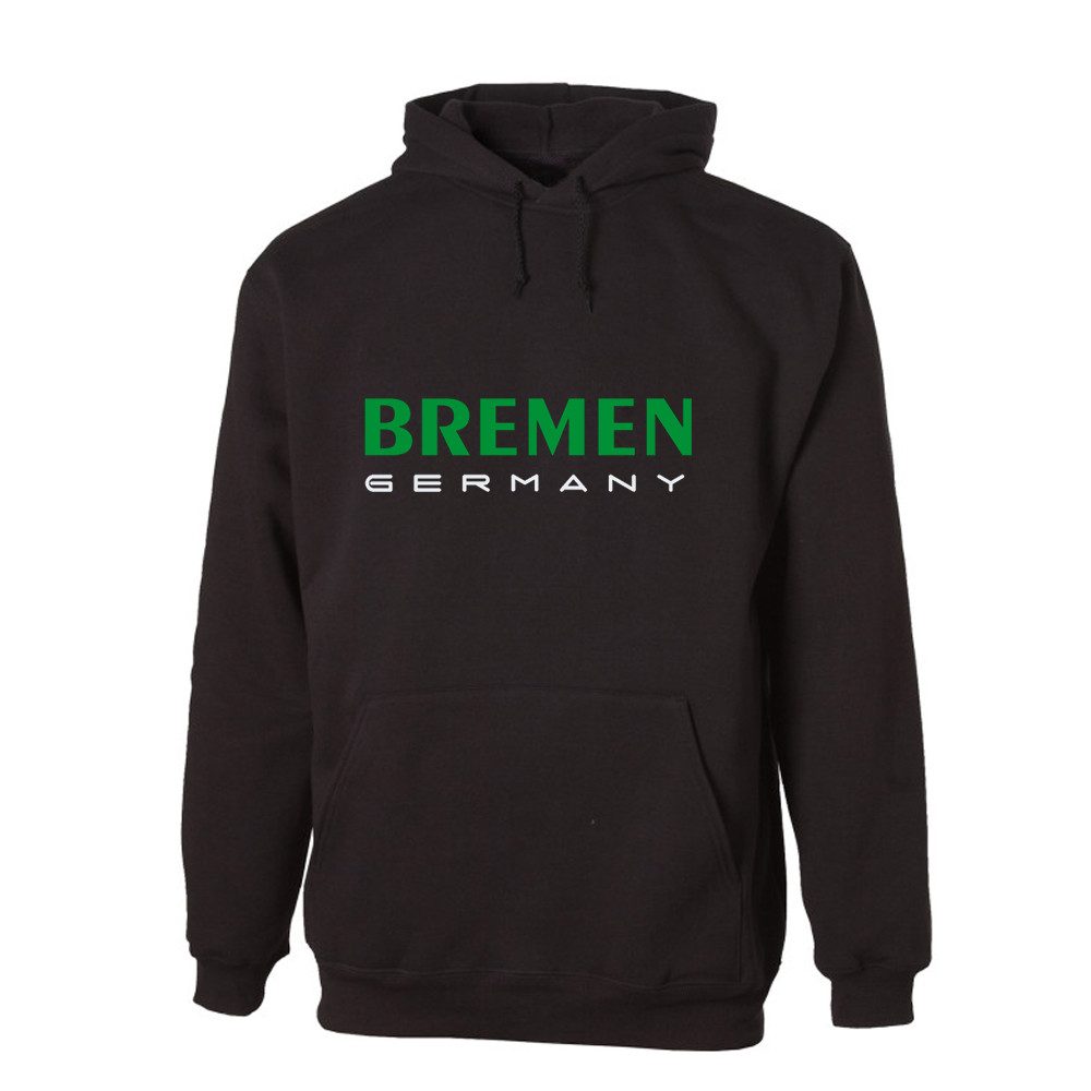 G-graphics Hoodie Bremen Germany Unisex Pullover mit einem Motiv für den echten Fan