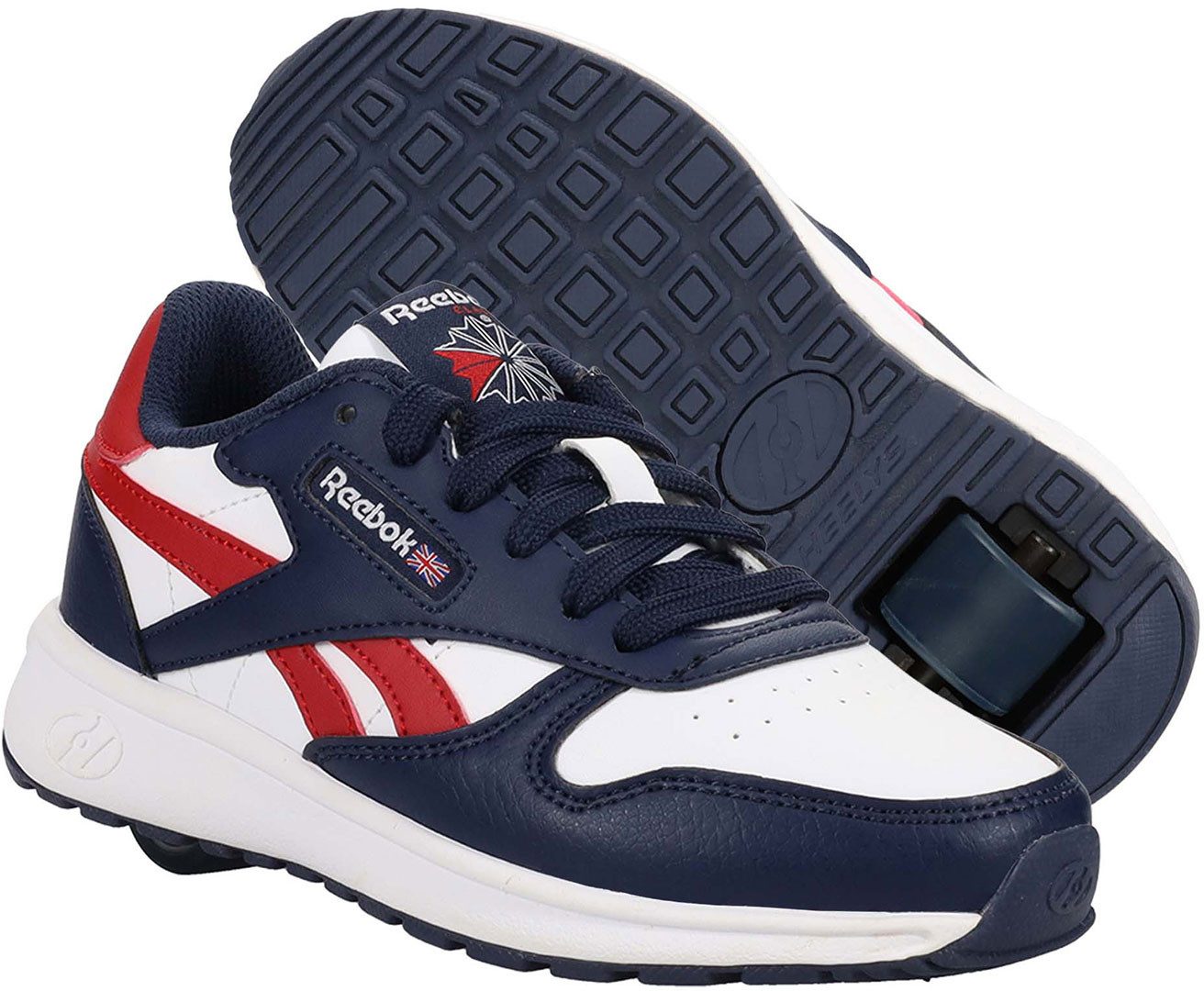 Heelys Rollschuhe HEELYS CLASSIC LEATHER X REEBOK Schuh white/blue/red