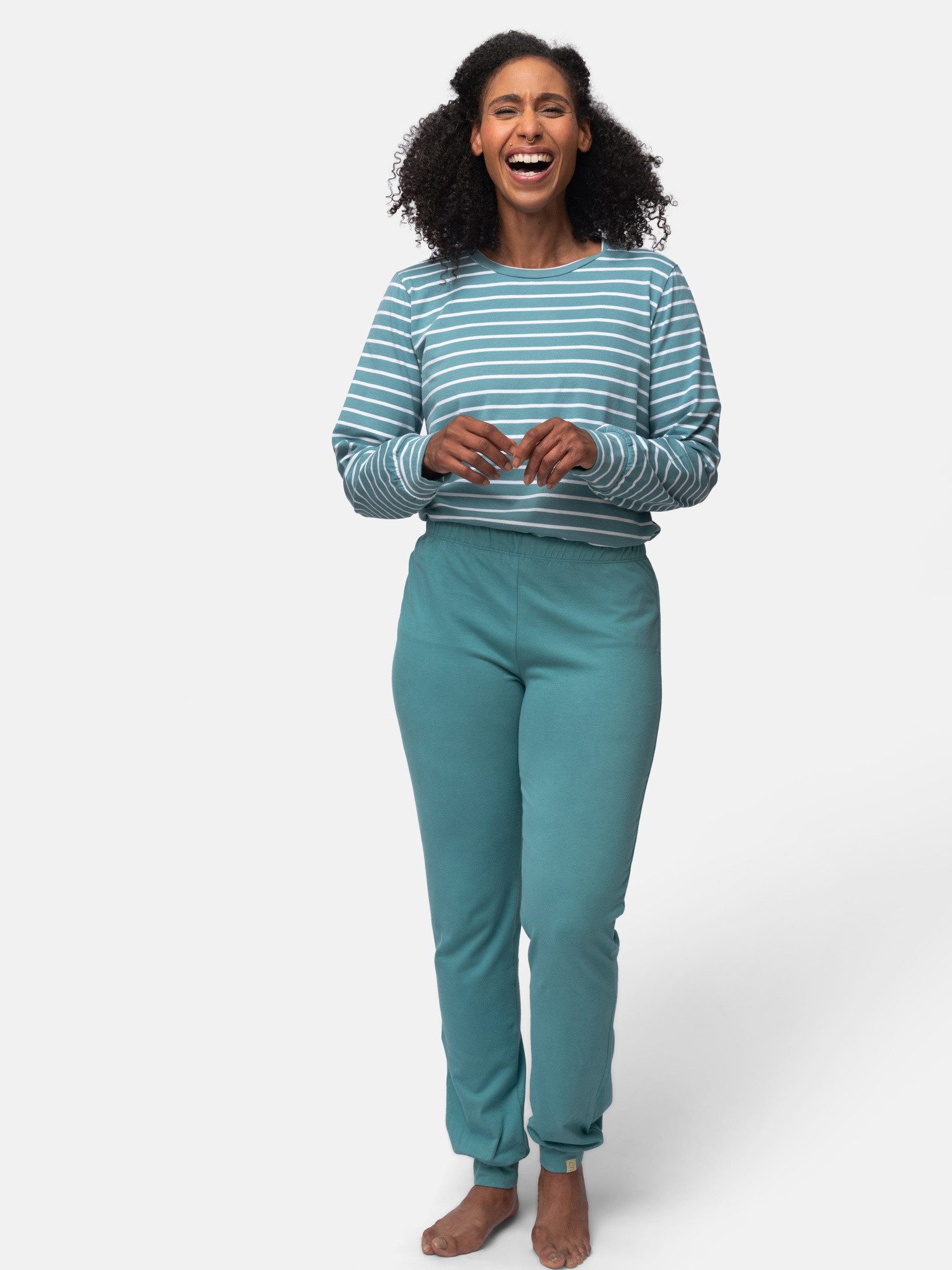 Pyjamahose aus weichem Jersey