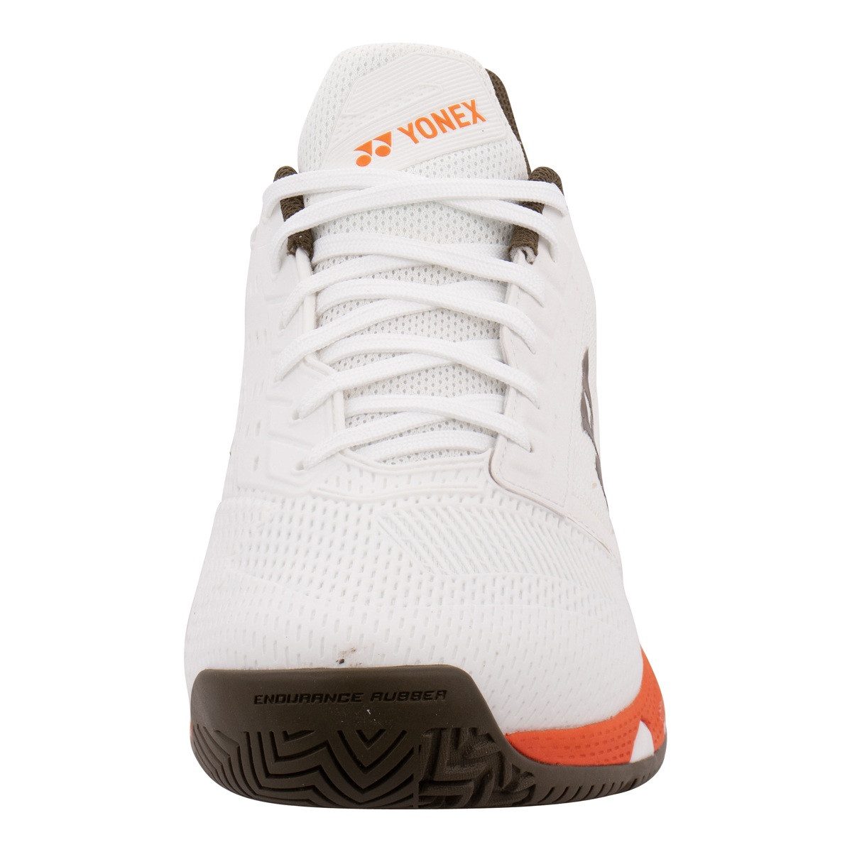 Yonex Power Cushion AD-ACCEL Allcourt/Leichtigkeit 2025 weiss/orange Herren Tennisschuh