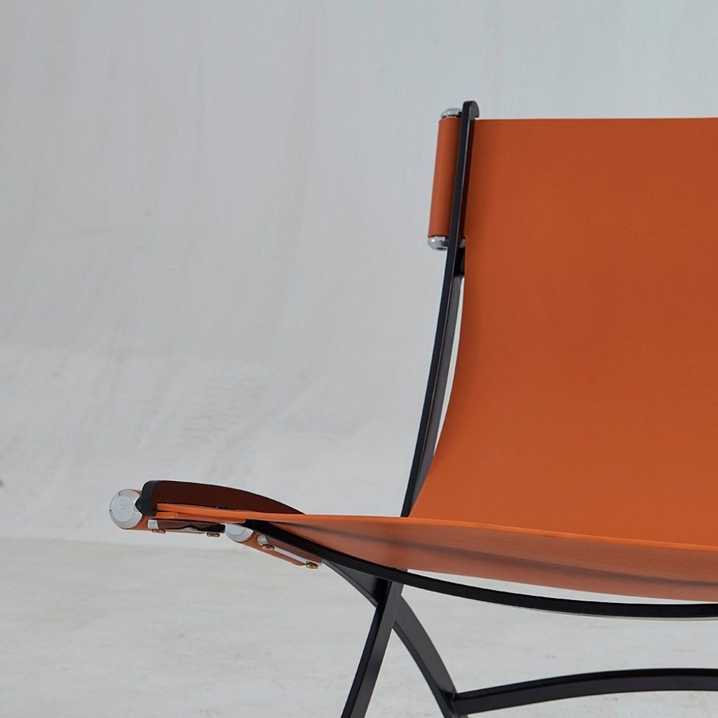 Xlmoebel Loungesessel Eleganter Designersessel mit gepolstertem Sitz in modernem Stil (Sessel), Hergestellt in Europa