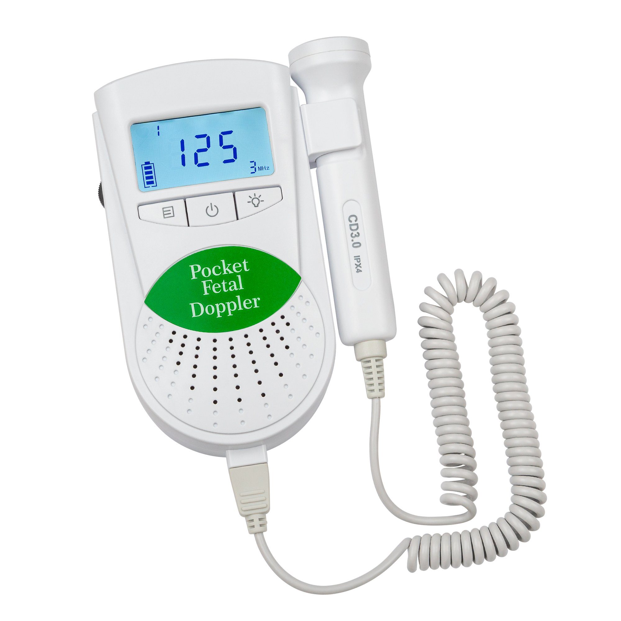 Sonoline Babyphone Sonoline B Fetal Doppler grün mit 3MHz Sonde