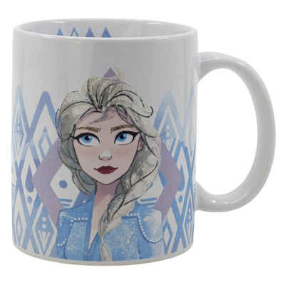 Disney Tasse Disney Die Eiskönigin Elsa Anna Kaffeetasse Teetasse, Keramik, Geschenkidee 330 ml