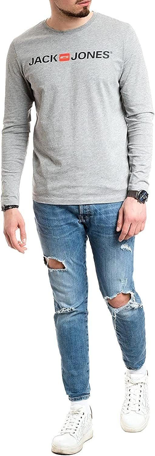 Jack & Jones Langarmshirt mit Printaufdruck günstig online kaufen