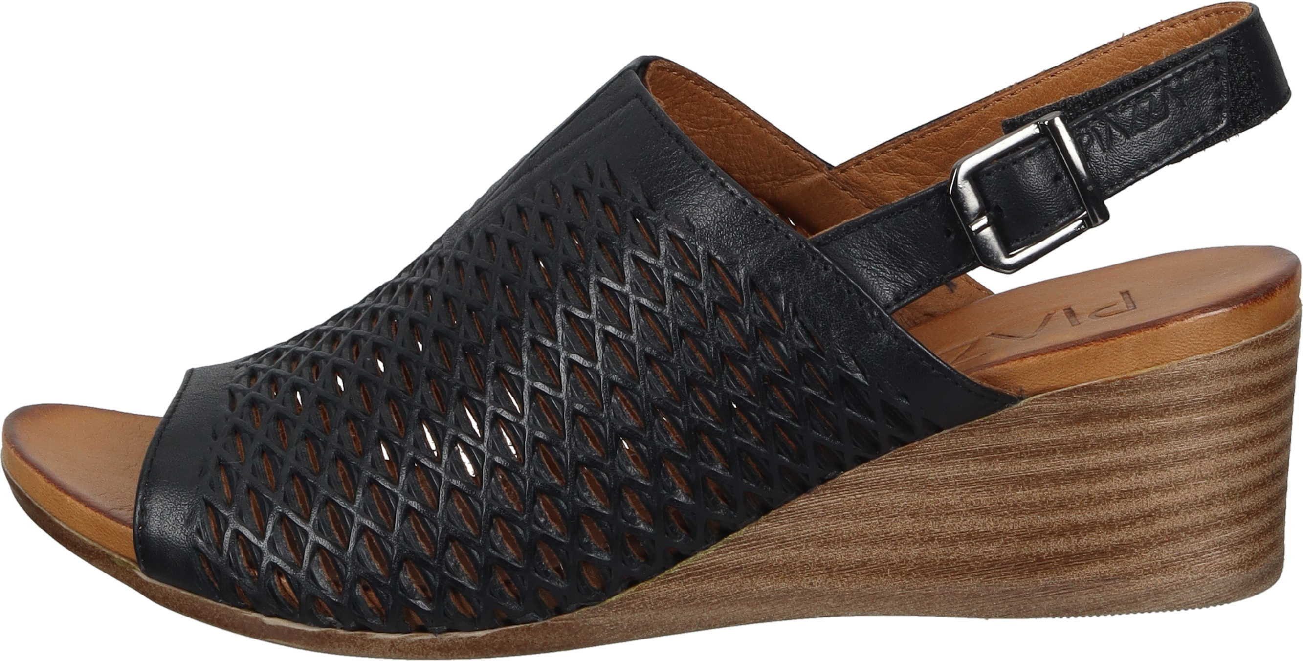 Piazza Sandalen Sandalette aus echtem Leder günstig online kaufen