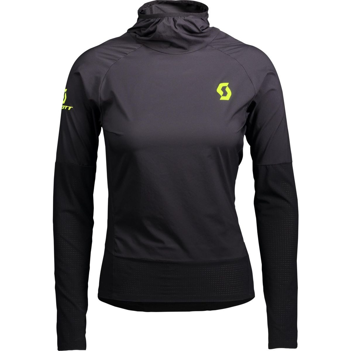 Scott Sweatshirt Windshield W's RC Run Ultraleichter Damen-Windbreaker mit ergonomischer Kapuze