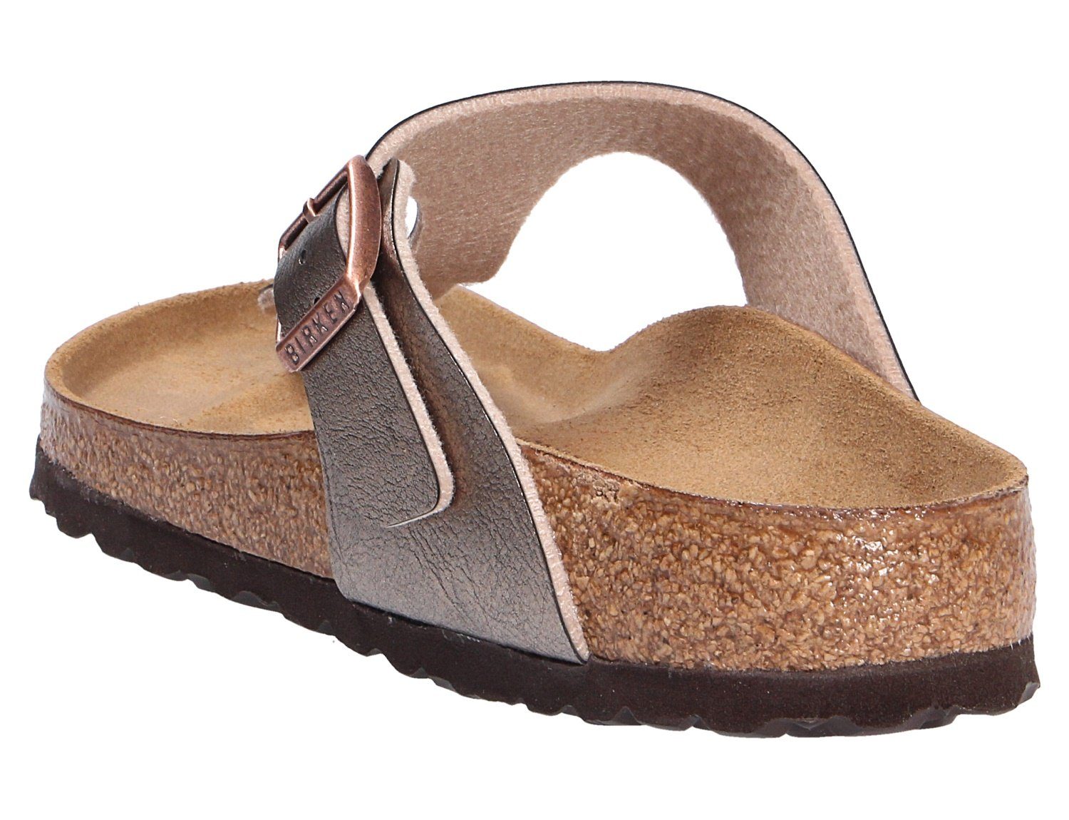 Birkenstock Taupe Hochwertige Pantolette (Schmal) Qualität Graceful