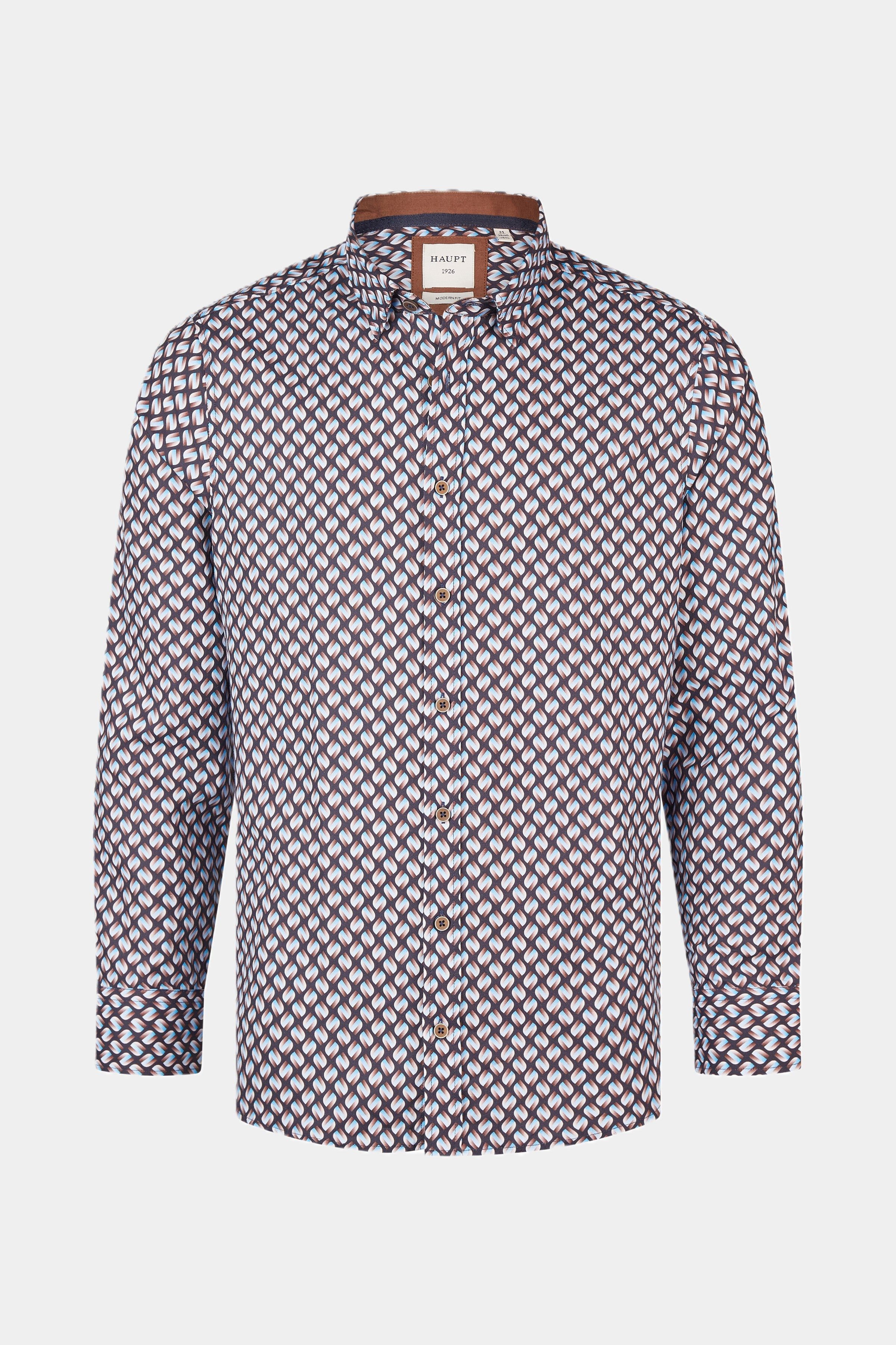 Haupt Langarmhemd Haupt Modern Fit Langarm günstig online kaufen
