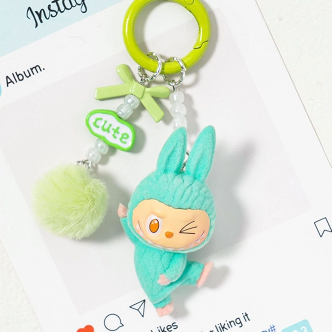 suebidou Schlüsselanhänger Labubu inspirierter niedlicher Anhänger für Tasc günstig online kaufen