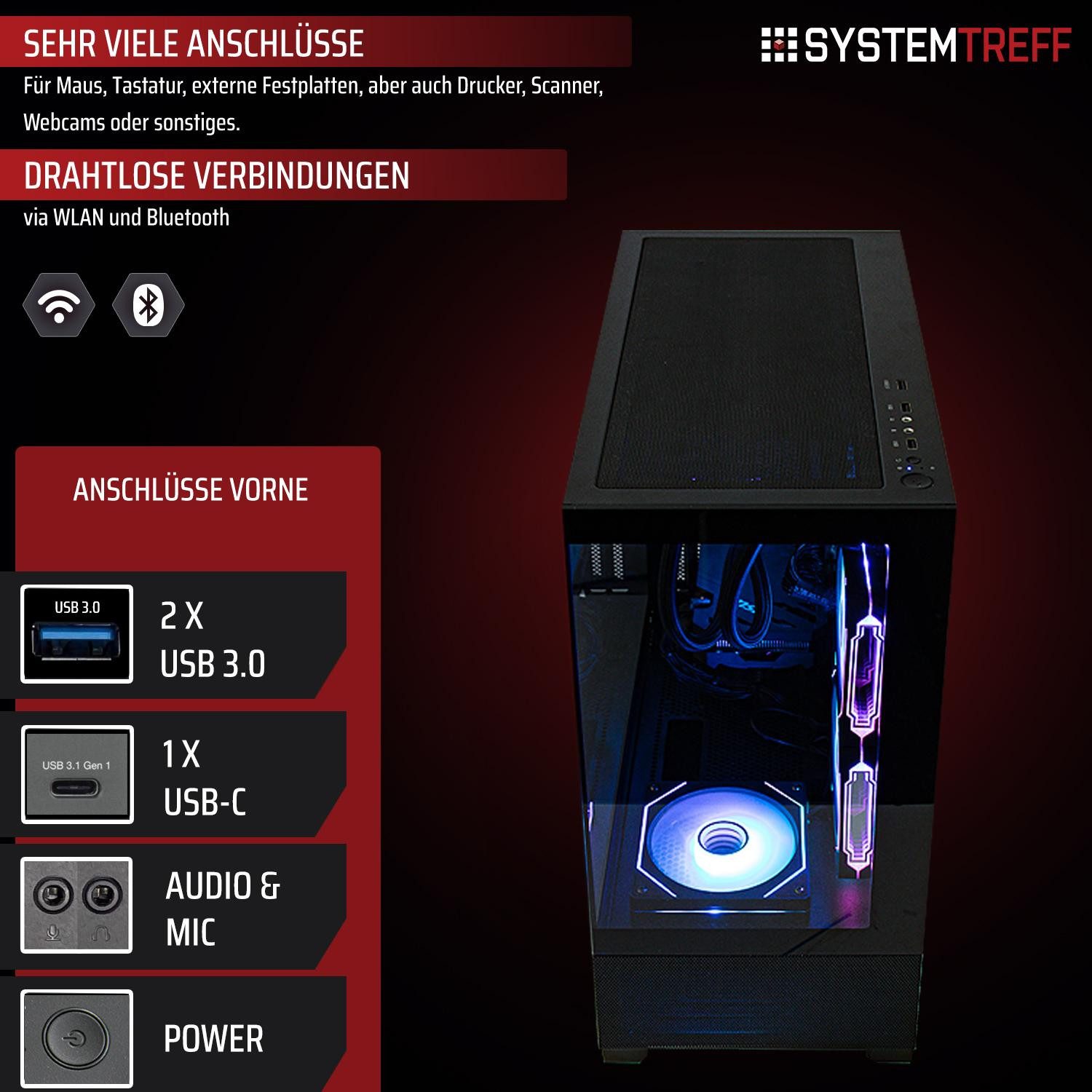 SYSTEMTREFF Gaming-PC (AMD Ryzen 7 7800X3D, Nvidia GeForce RTX 5070 Ti ...