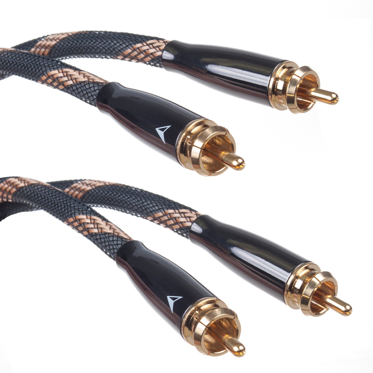 ab-com HQ 2XCINCH 1 Audio-Kabel, Cinch, Cinch (150 cm), Kabel AB HQ 2xCINCH 1,5m Cinch Audio Anschlusskabel