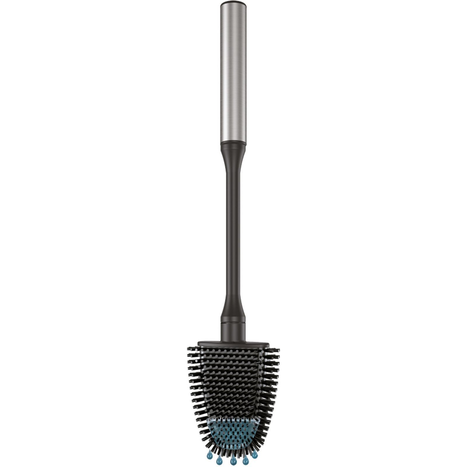Metaltex WC-Garnitur Metaltex WC-Bürste Cleany schwarz 47,5 x 7,5 x 13 cm