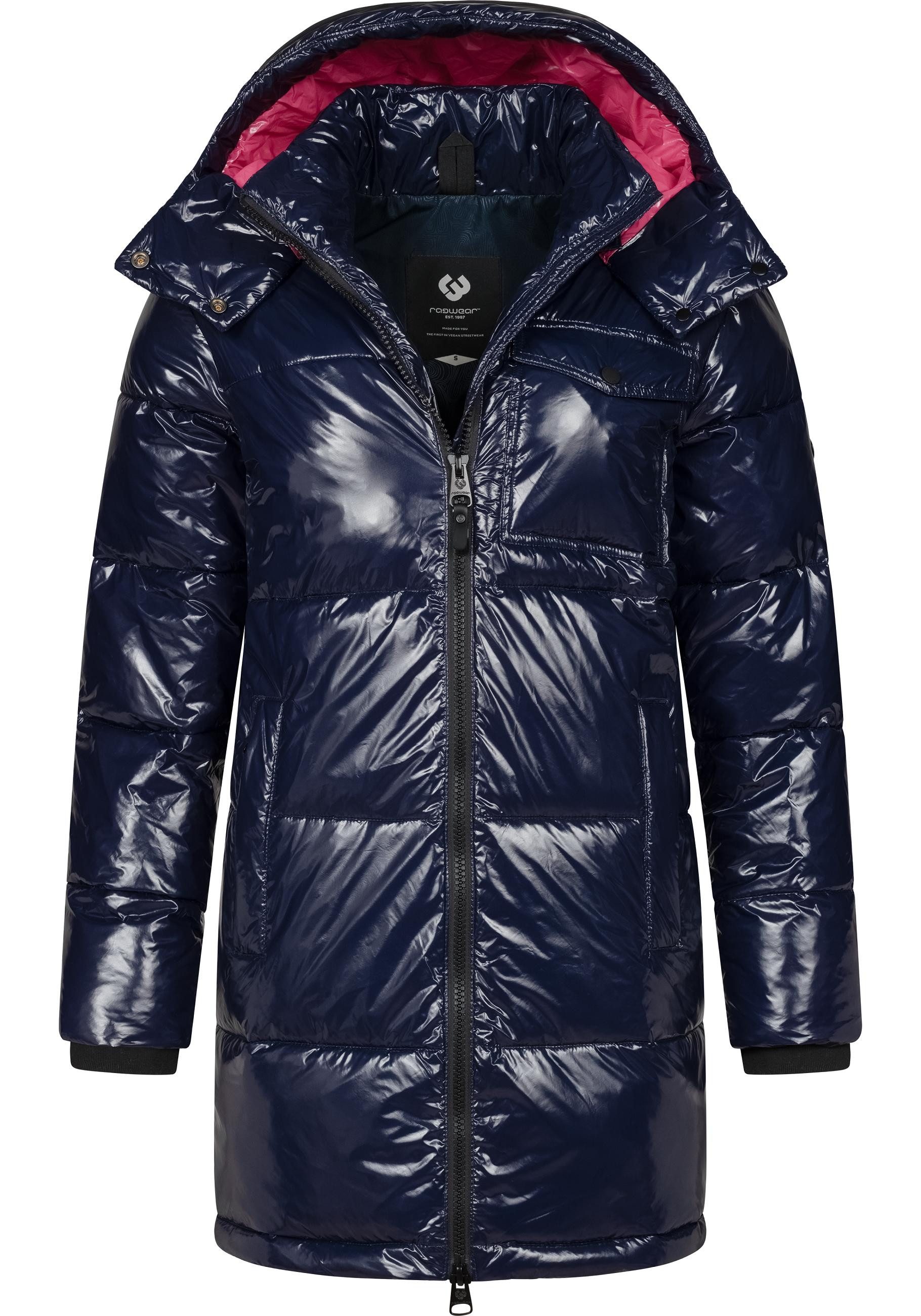 Ragwear Wintermantel Roobie Long super stylischer, gänzender Damen Steppman günstig online kaufen